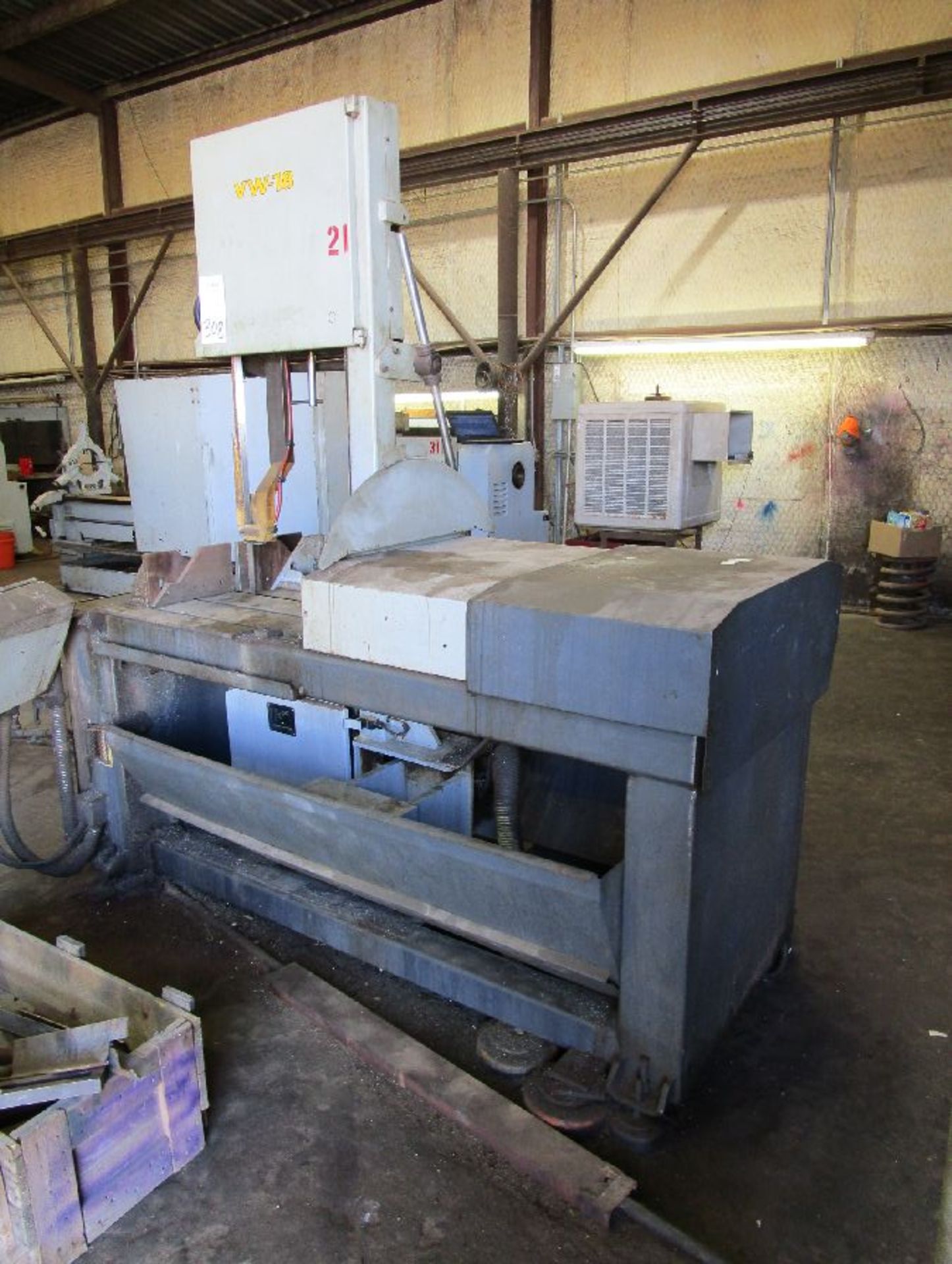 Hyd-Mech Model VW-18 18" Vertical Band Saw - Image 6 of 6