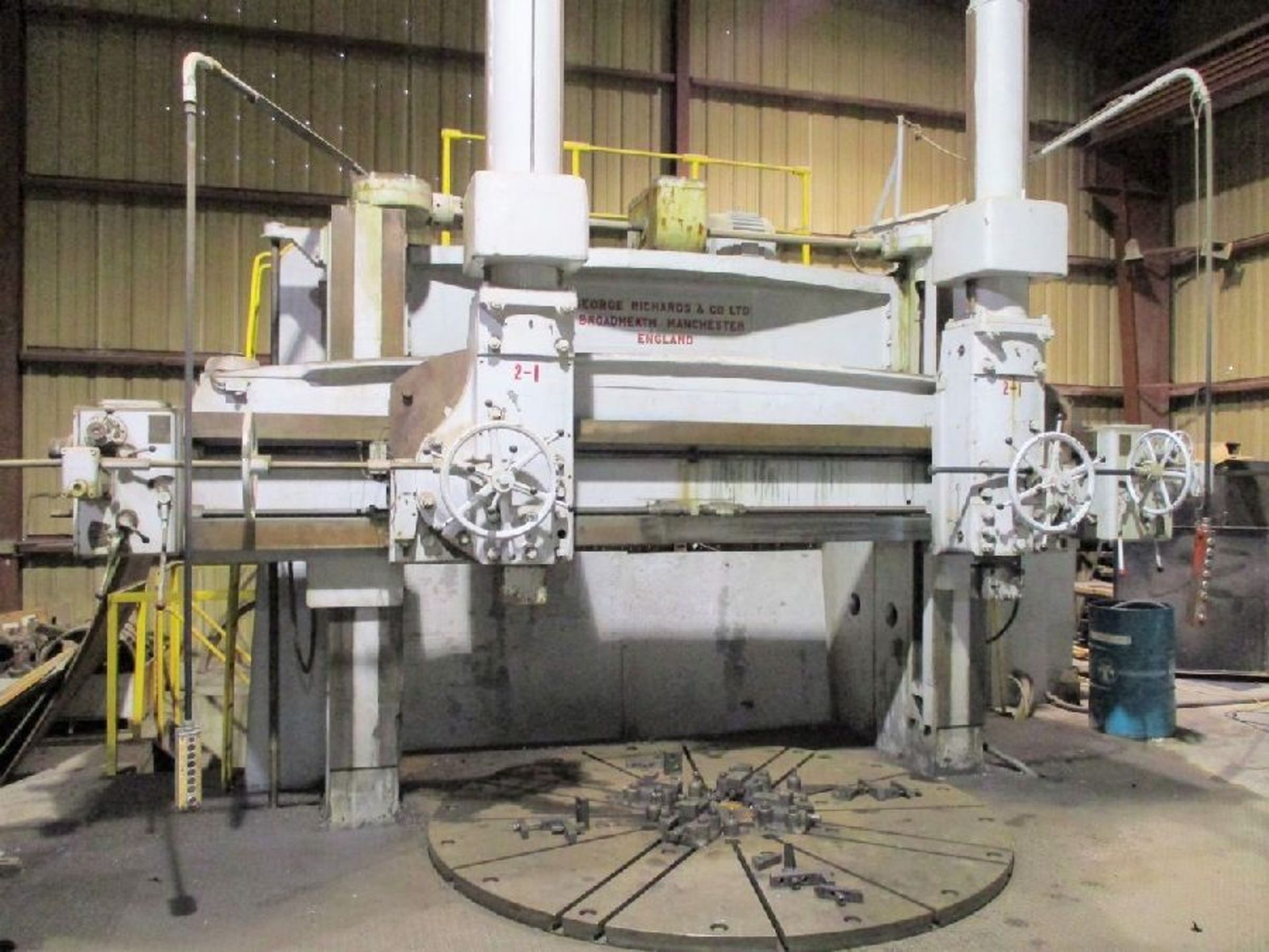 Richards 120" Vertical Turret Lathe