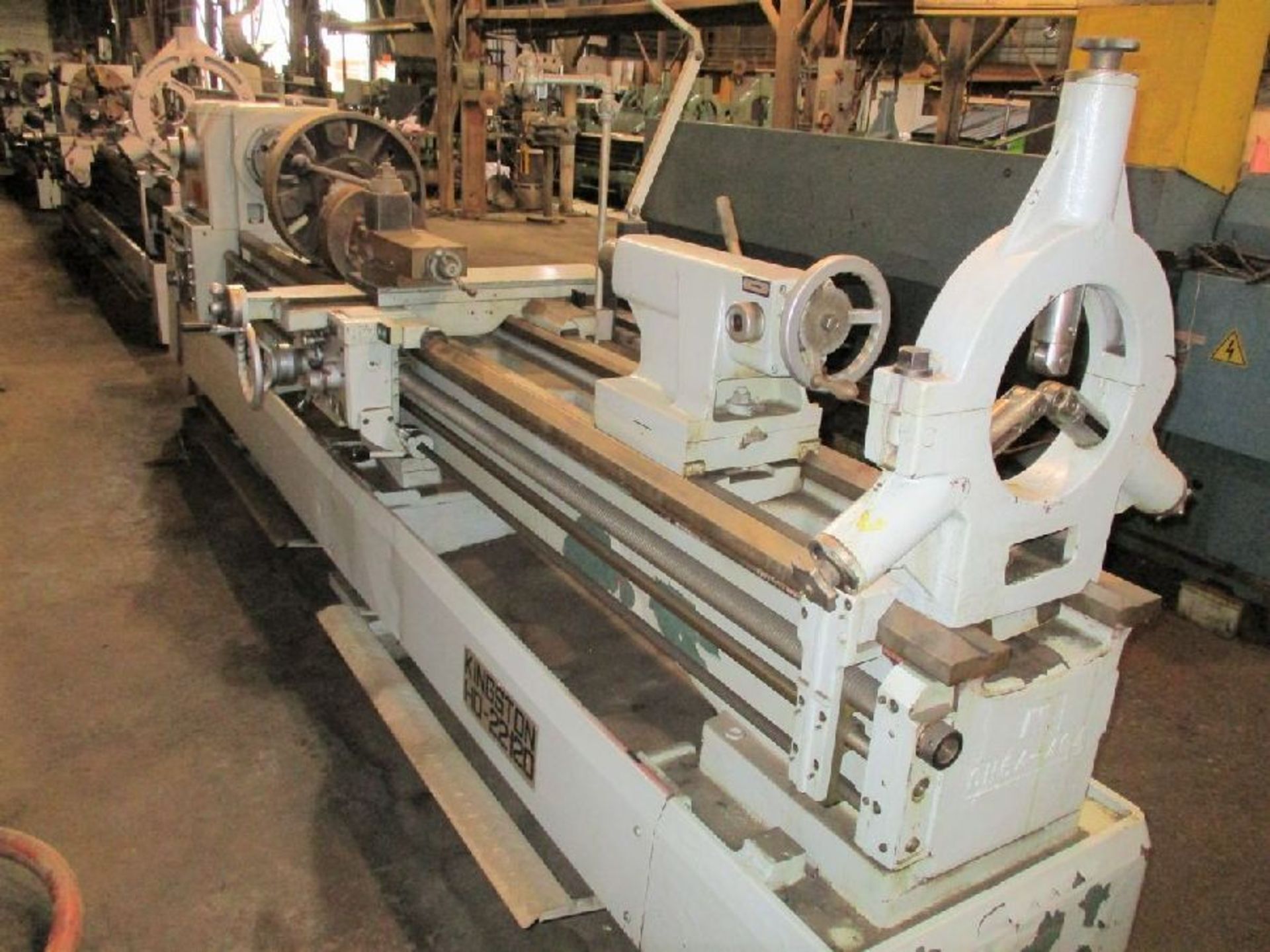 Kingston Model HD 22120 22" x 120" Engine Lathe - Image 11 of 17