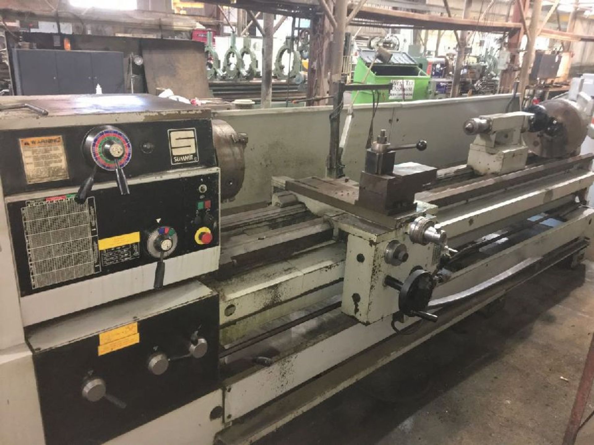 Summit Model 24 x 120 B 24" x 120" Engine Lathe - Image 9 of 16