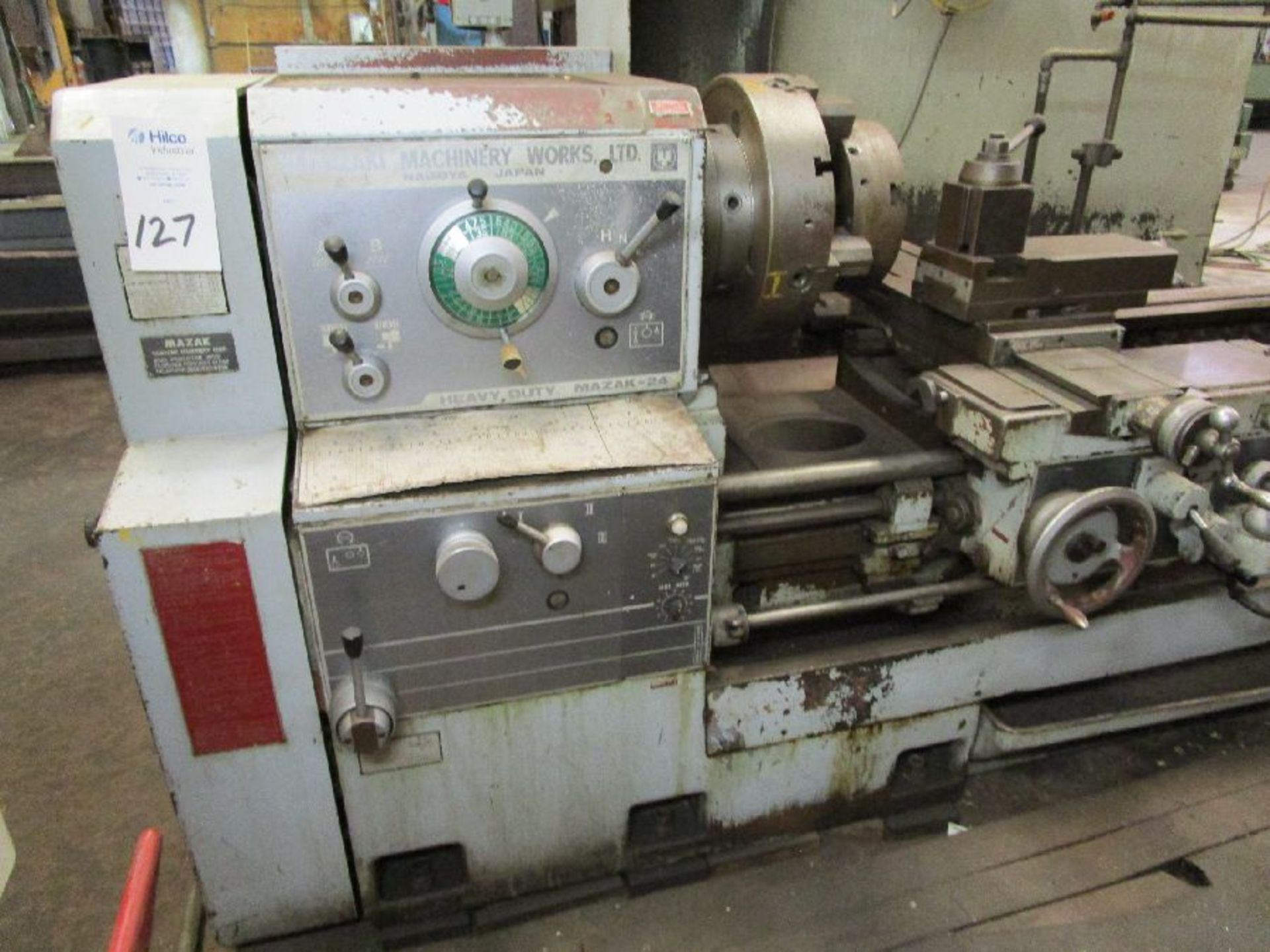 Mazak 24" x 120" Engine Lathe - Image 9 of 11