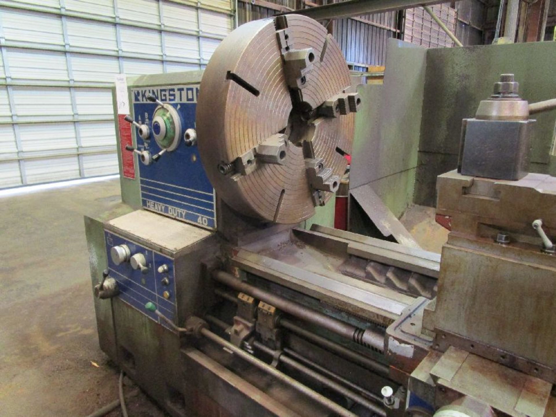 Kingston Model HD 40 / HR 6000 40" x 240" Engine Lathe - Image 8 of 12