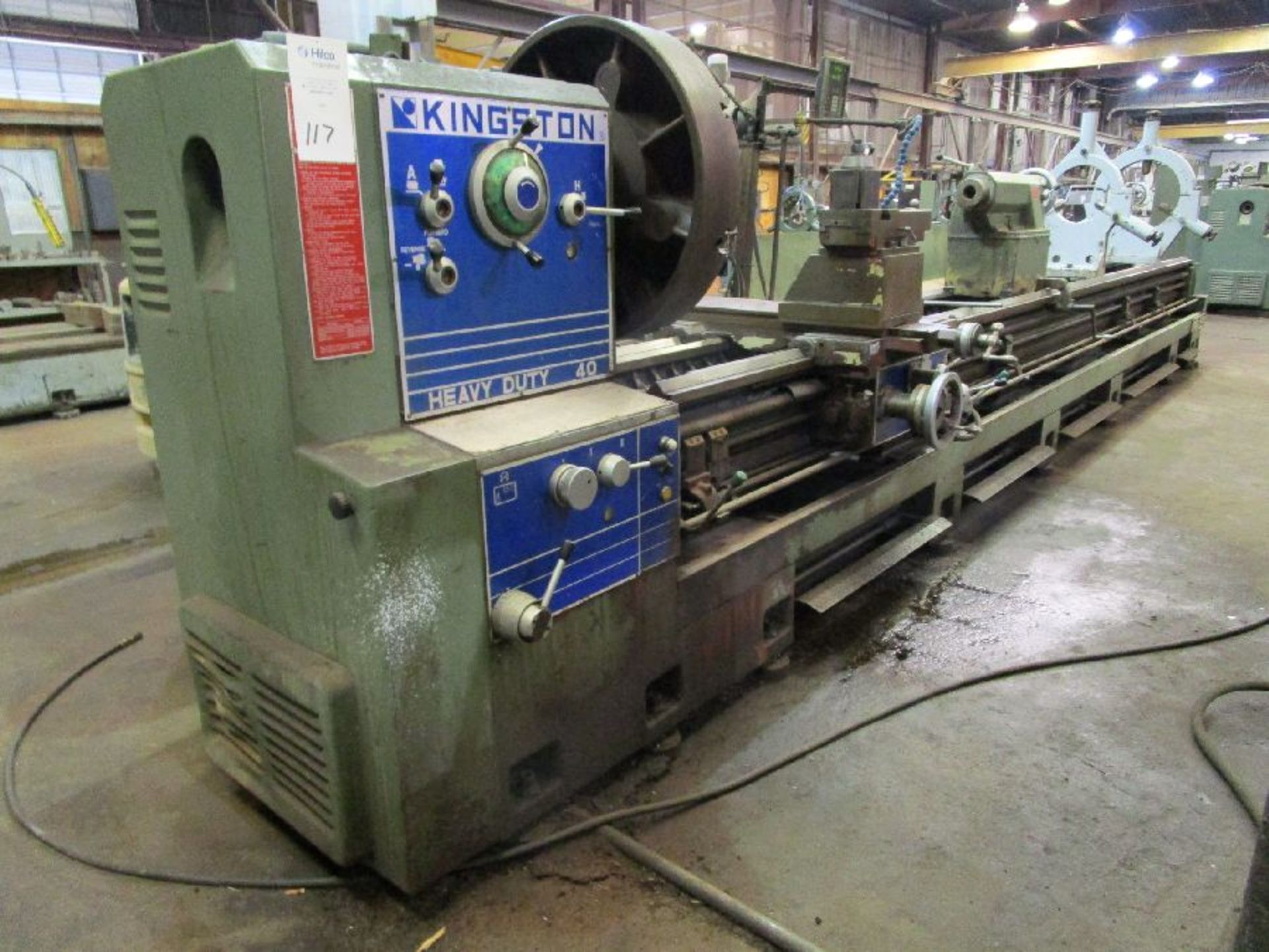 Kingston Model HD 40 / HR 6000 40" x 240" Engine Lathe - Image 2 of 12