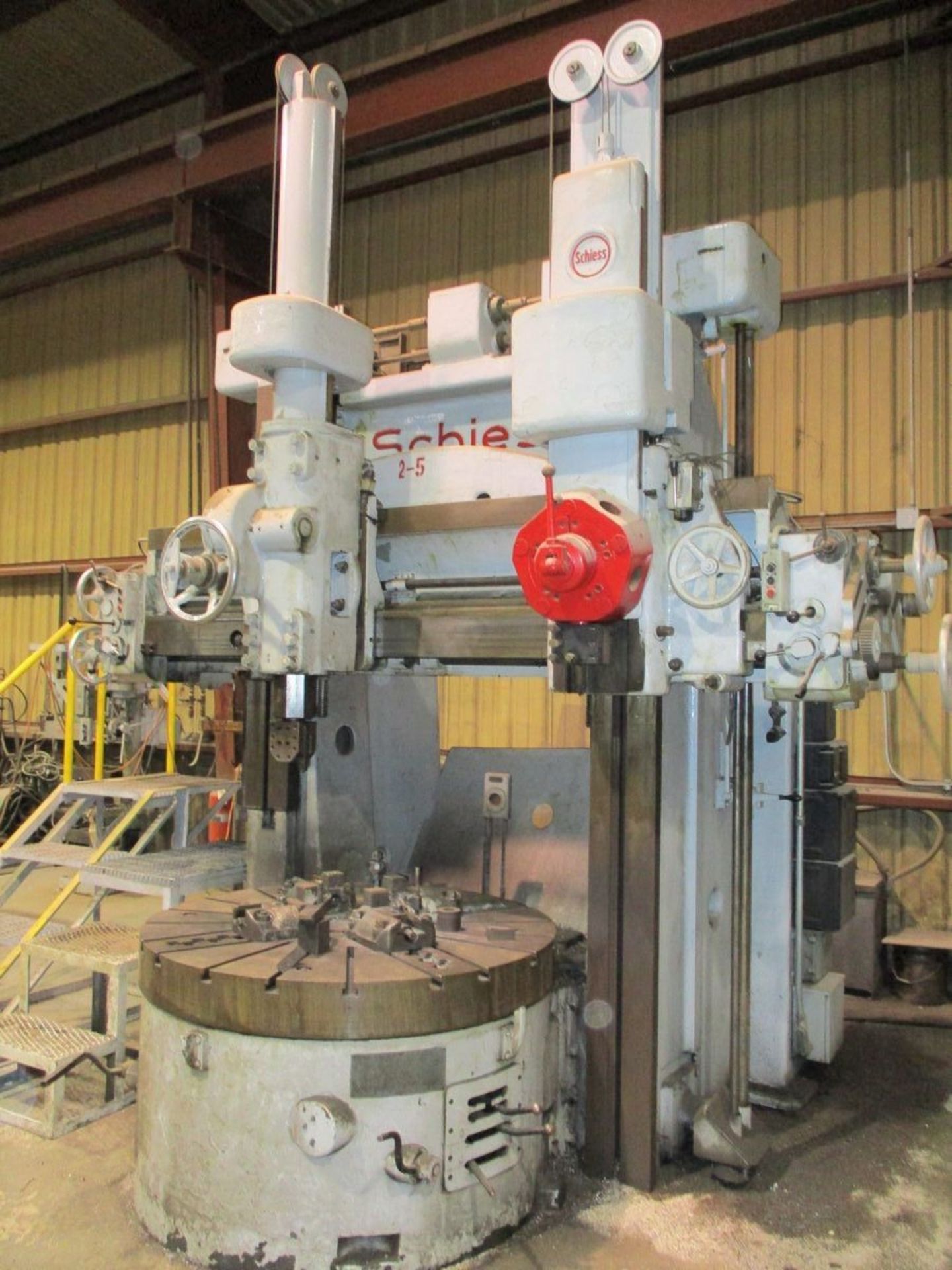 Schiess 65" Vertical Turret Lathe