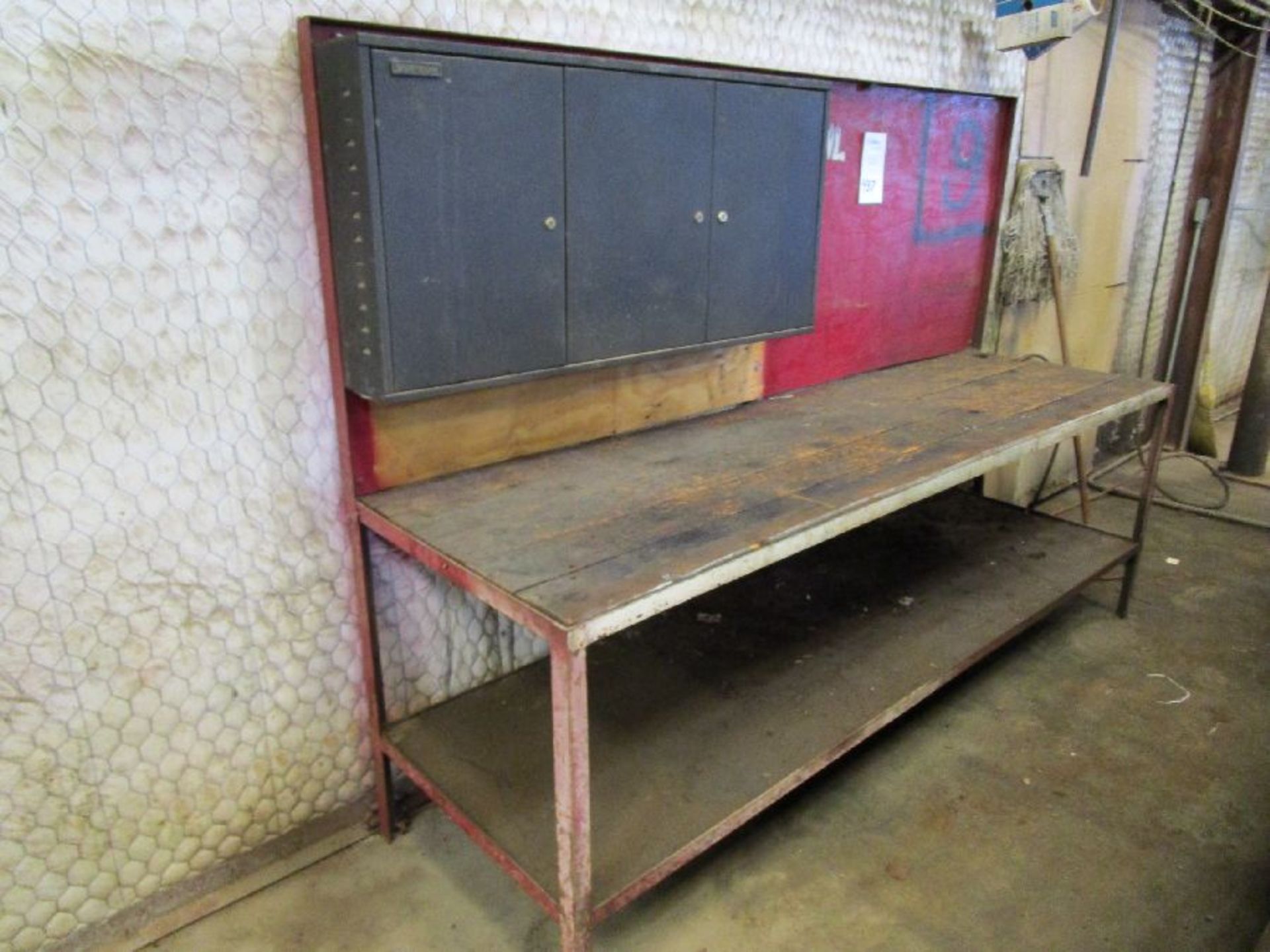 Metal Frame Work Table