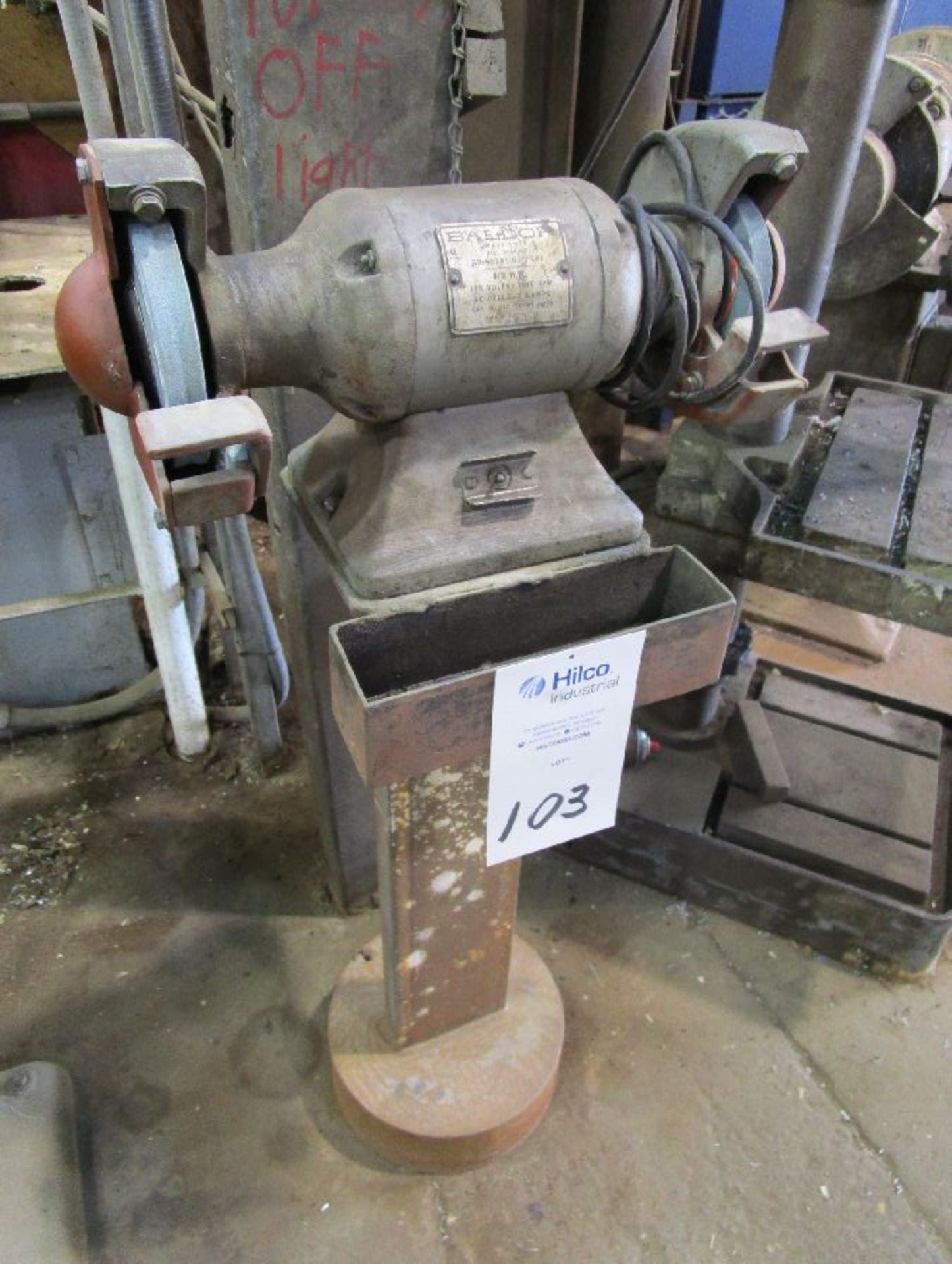 Baldor Double End Pedestal Grinder