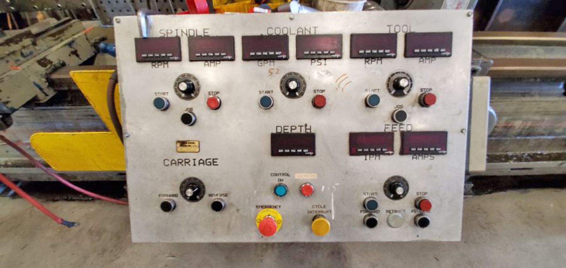 Model Custom Designed End Drive Counter Rotational Trepanning Lathe - Image 11 of 14