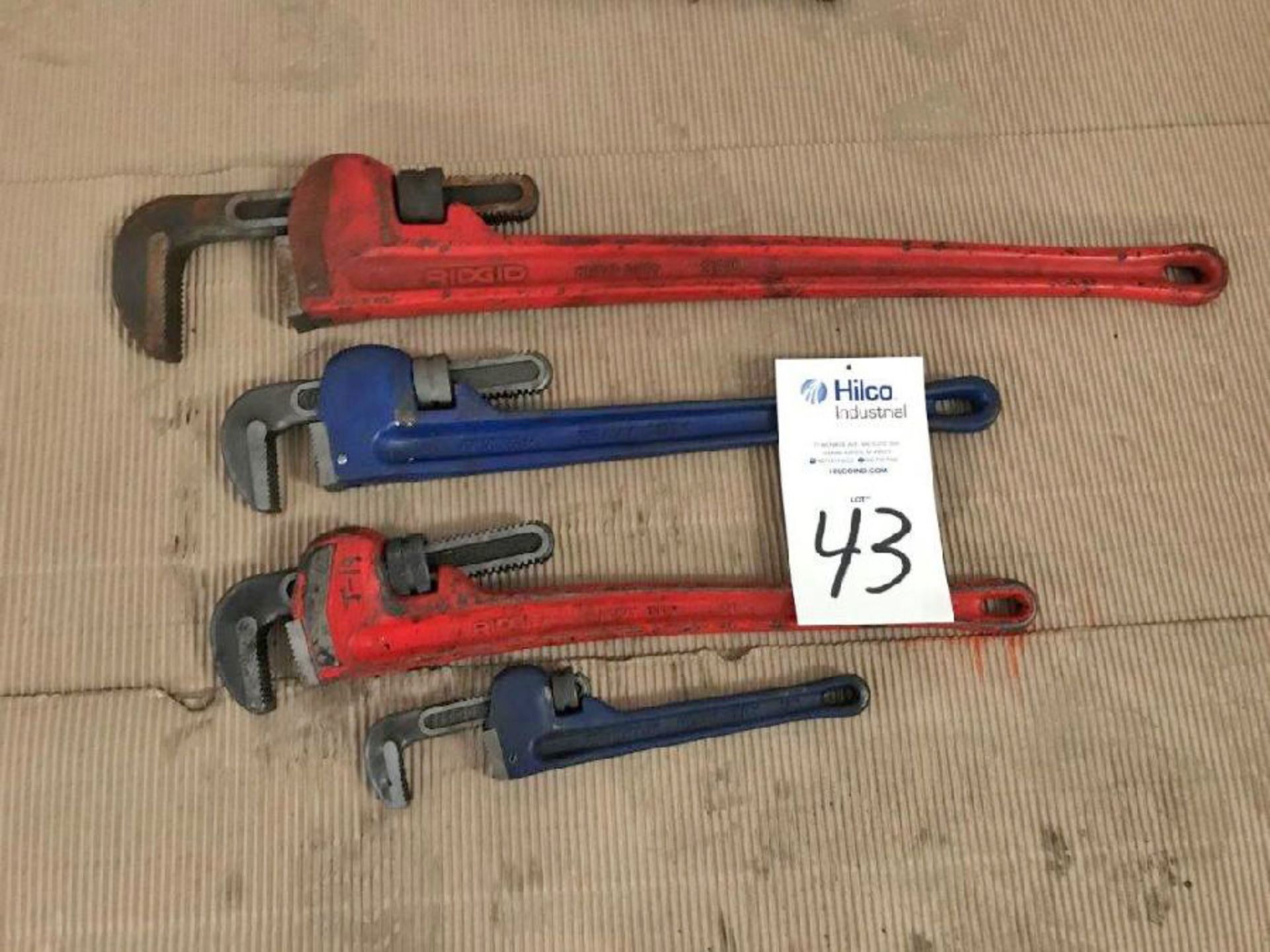 Assorted Pipe Wrenches