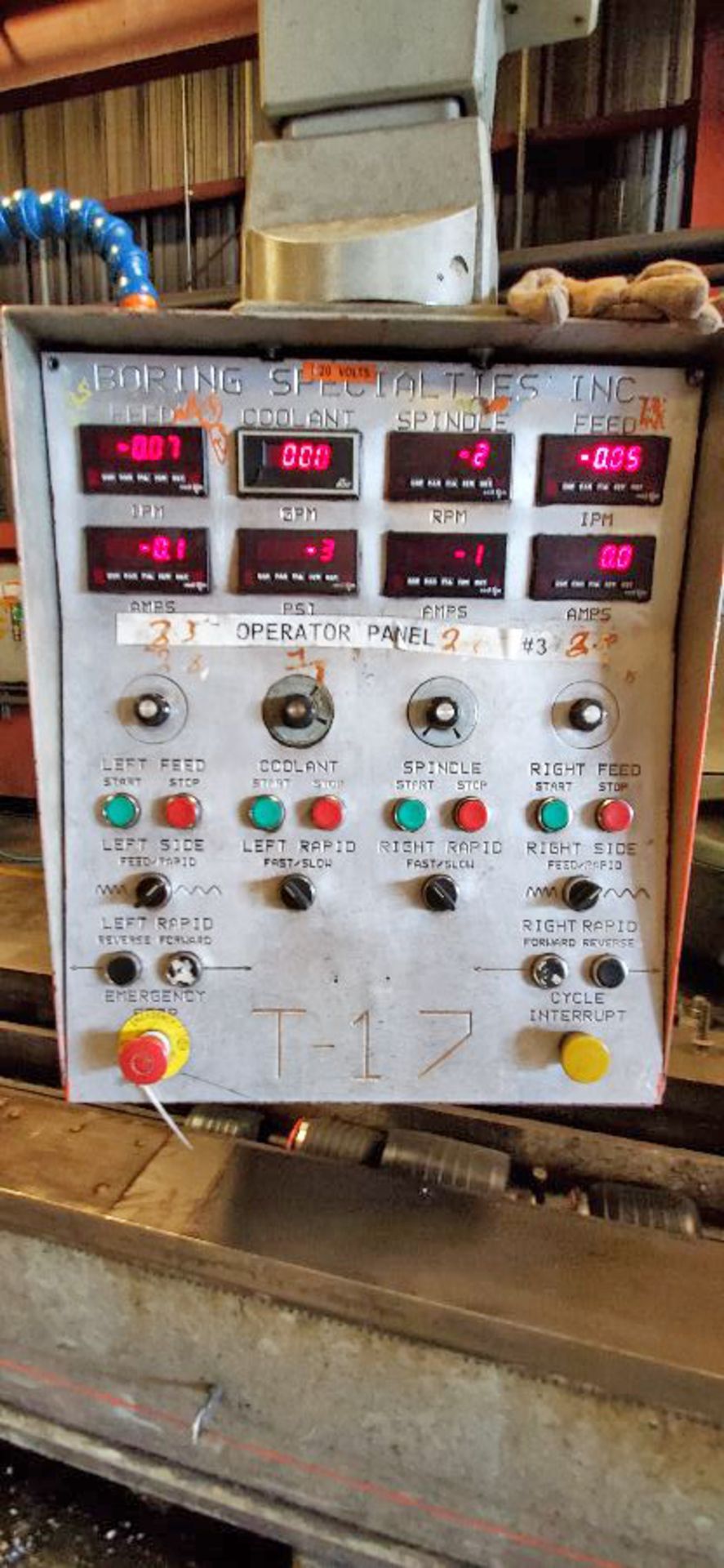 Model Custom Designed Center Drive, Double End Trepanning Lathe - Image 14 of 20