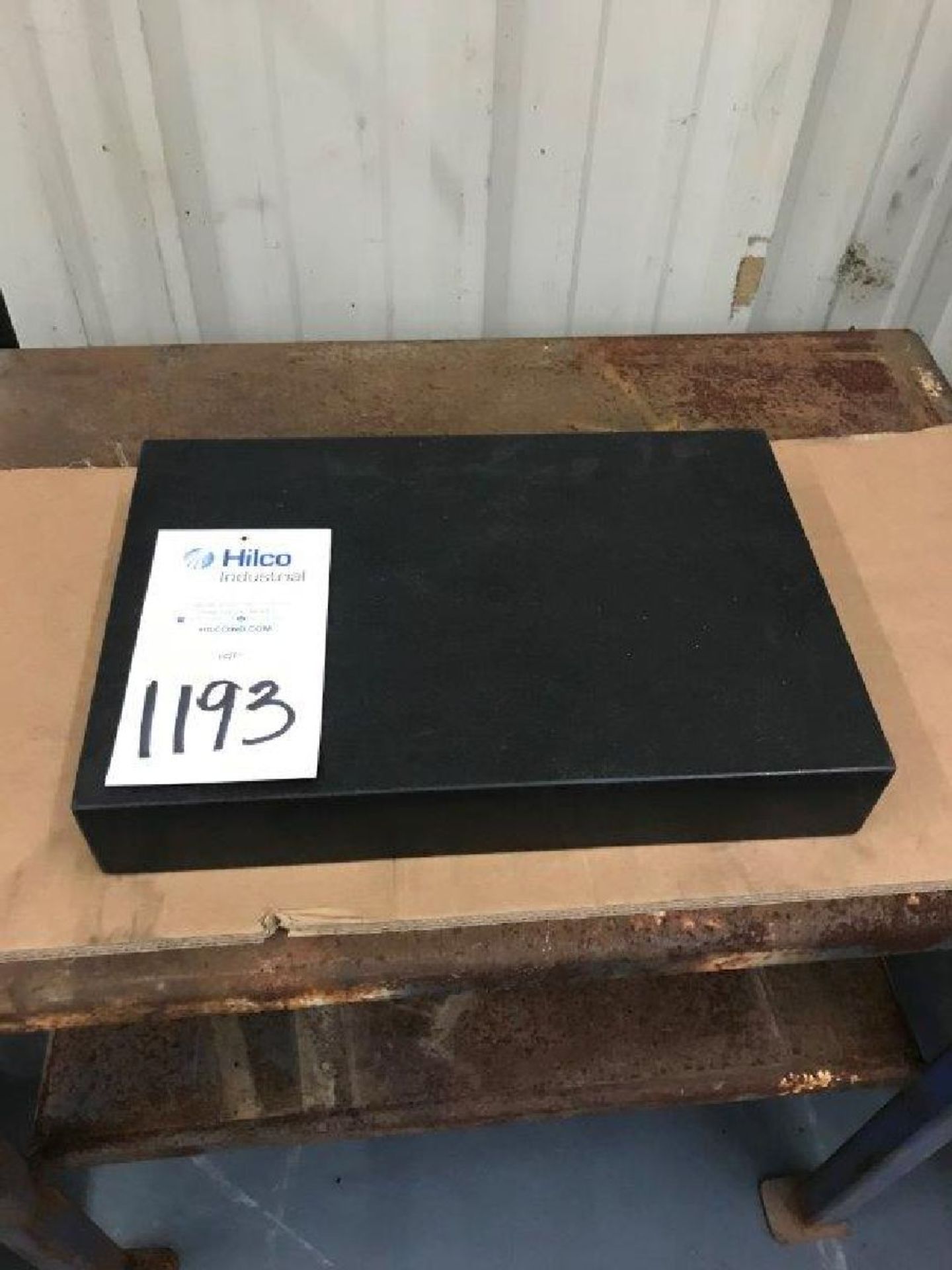 12" x 18" x 3" Black Granite Surface Plate