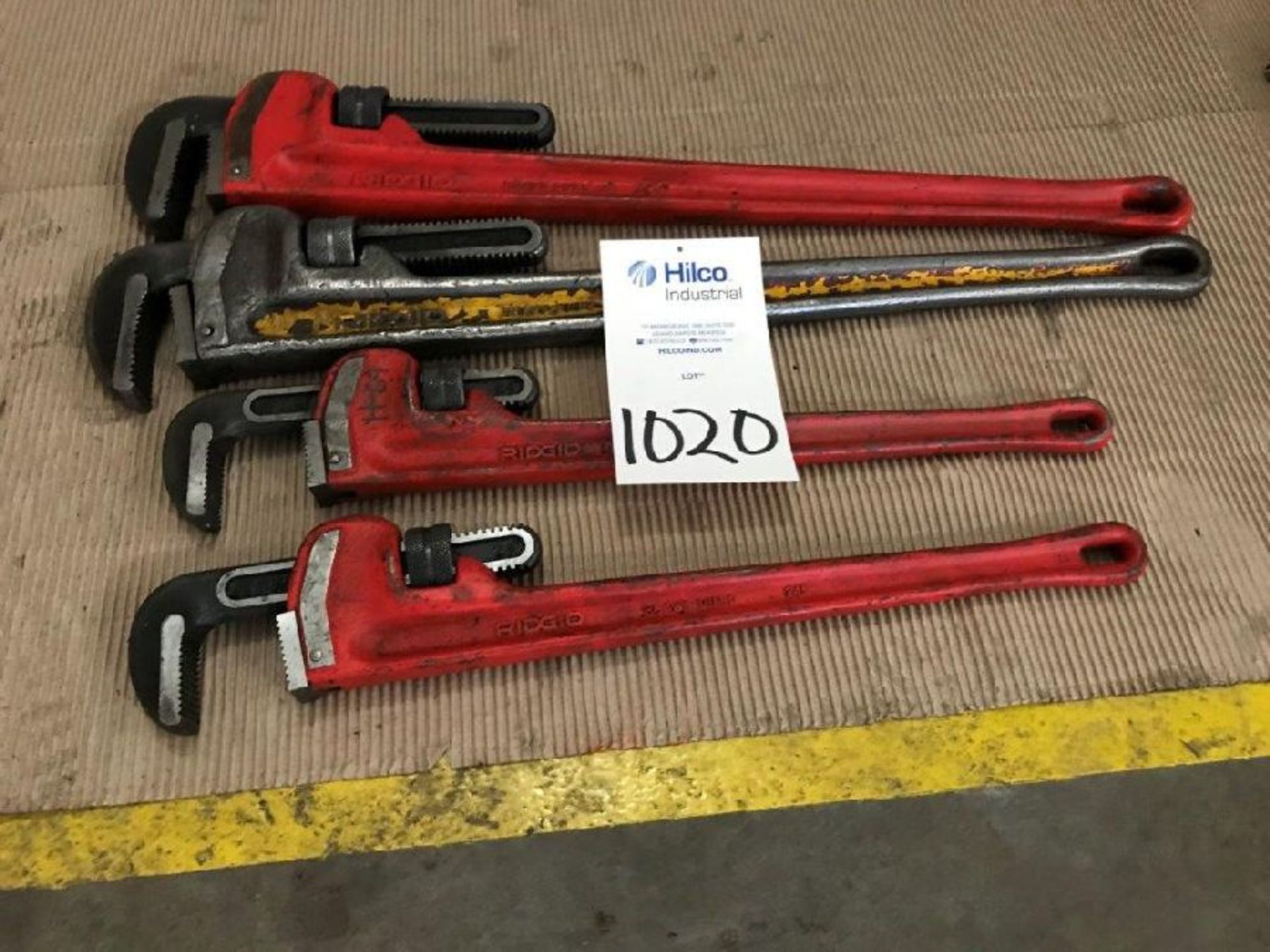 Ridgid Assorted Pipe Wrenches