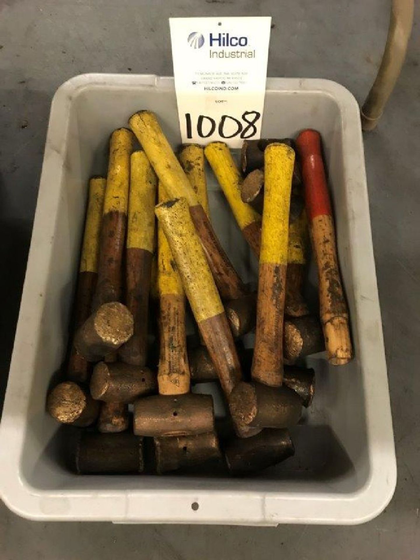 1.5 LB. Brass Hammers - Image 2 of 2