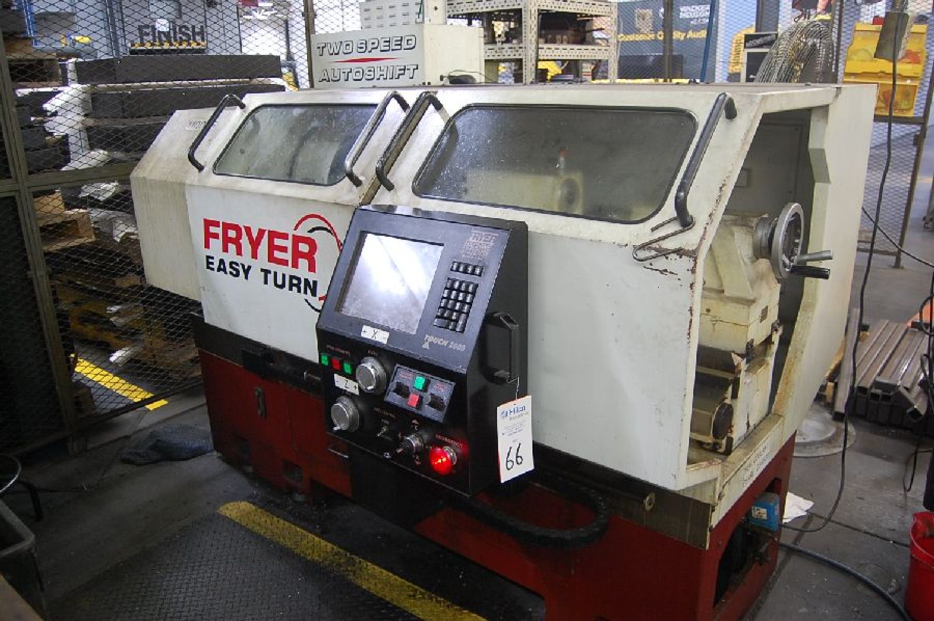 Fryer Model ET-18BB 18" x 40" Easy Turn Flat Bed CNC Lathe