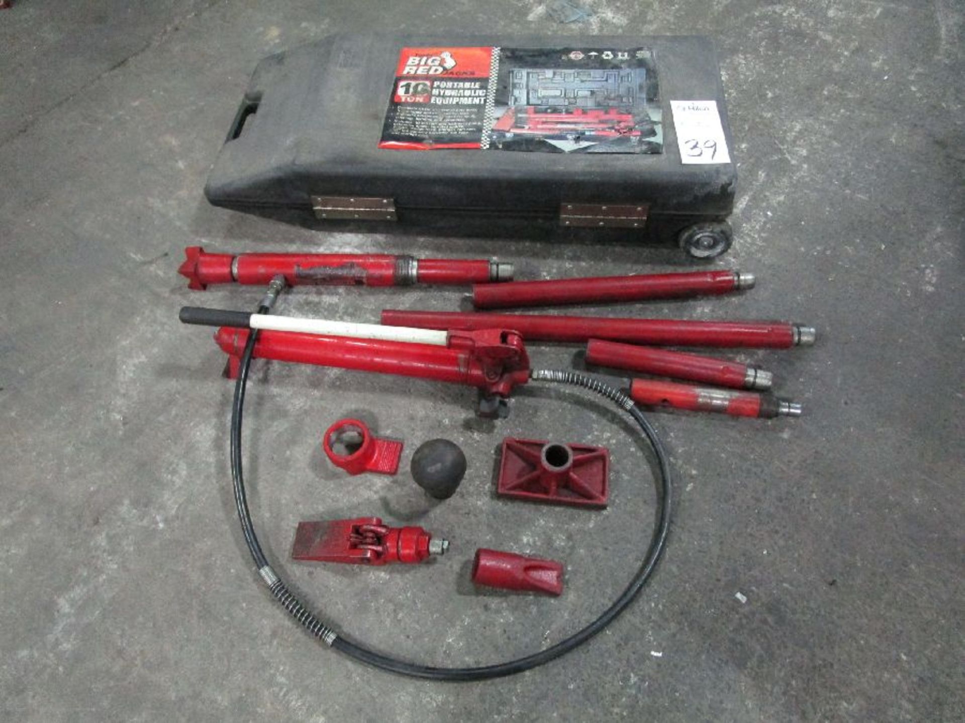 Torin Model T71001L 10 Ton Portable Hydraulic Ram