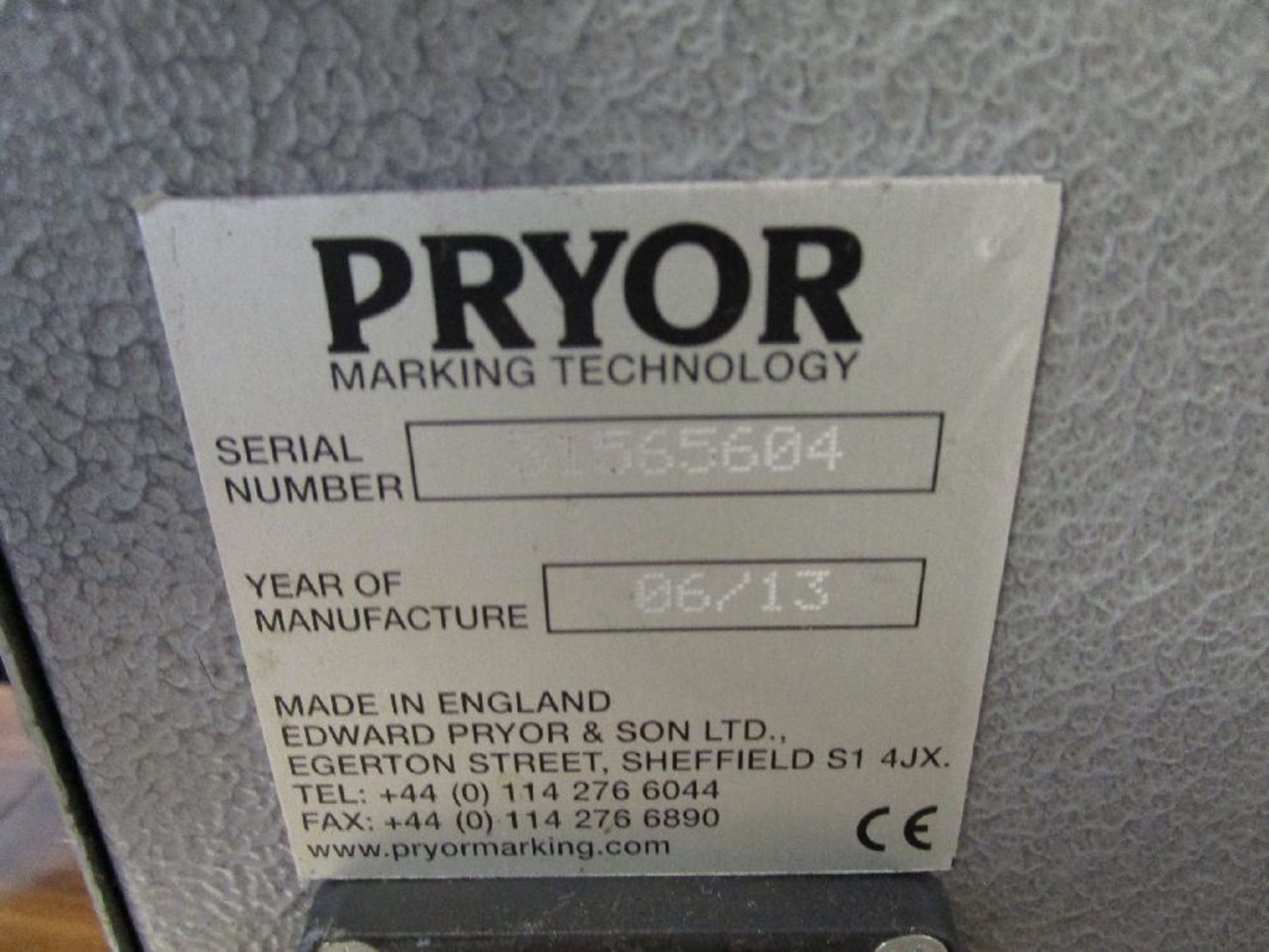 Pryor Model LD2 CNC Marking Tool - Image 10 of 10