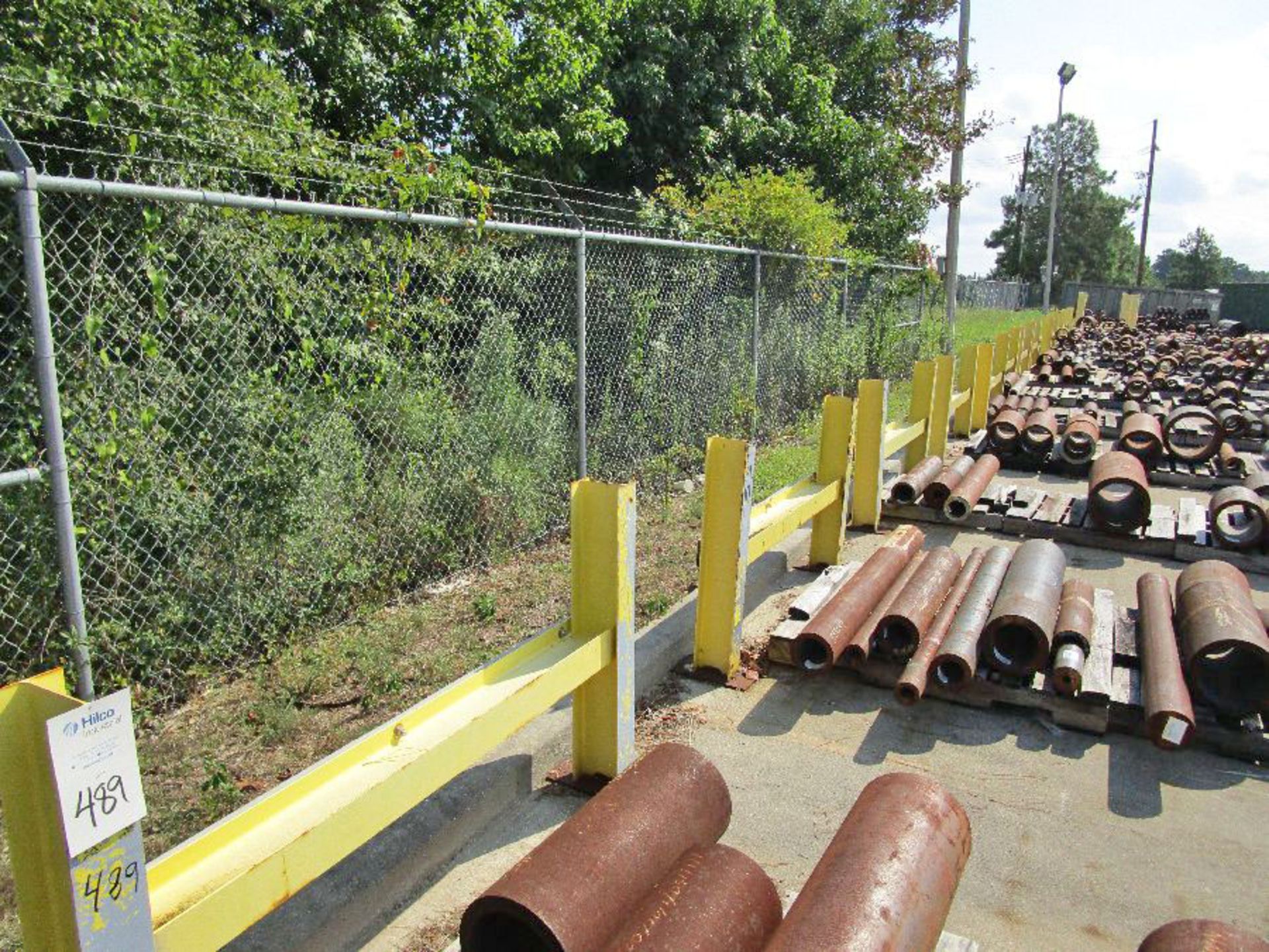 Perimeter Pipe Backstop