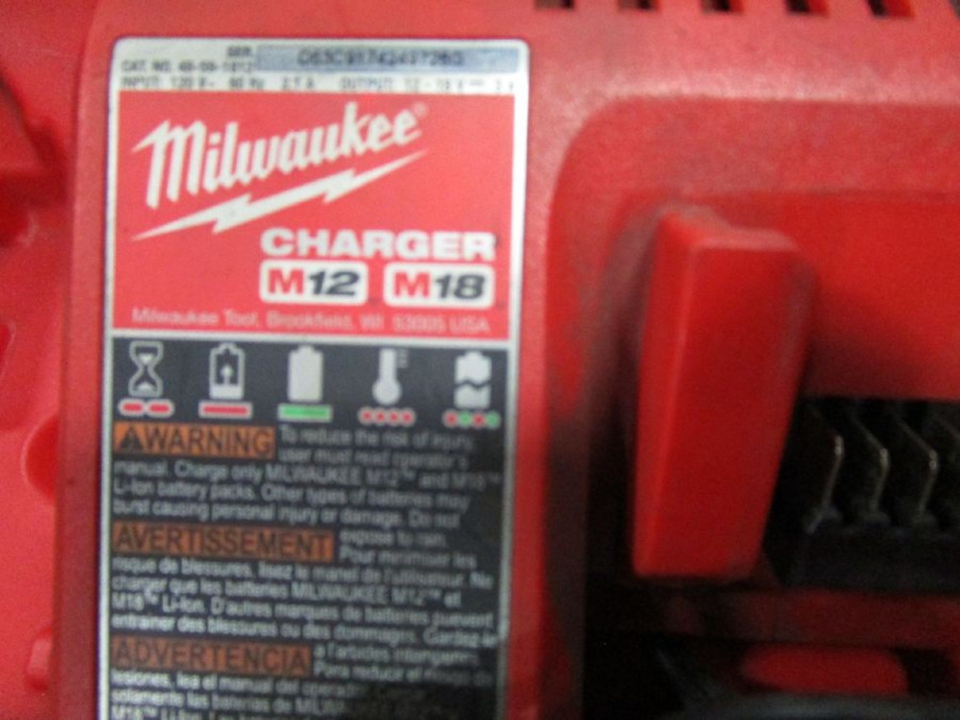 Milwaukee Model 2656-22 M-18 Volt Cordless Driver/ Drill - Image 4 of 6