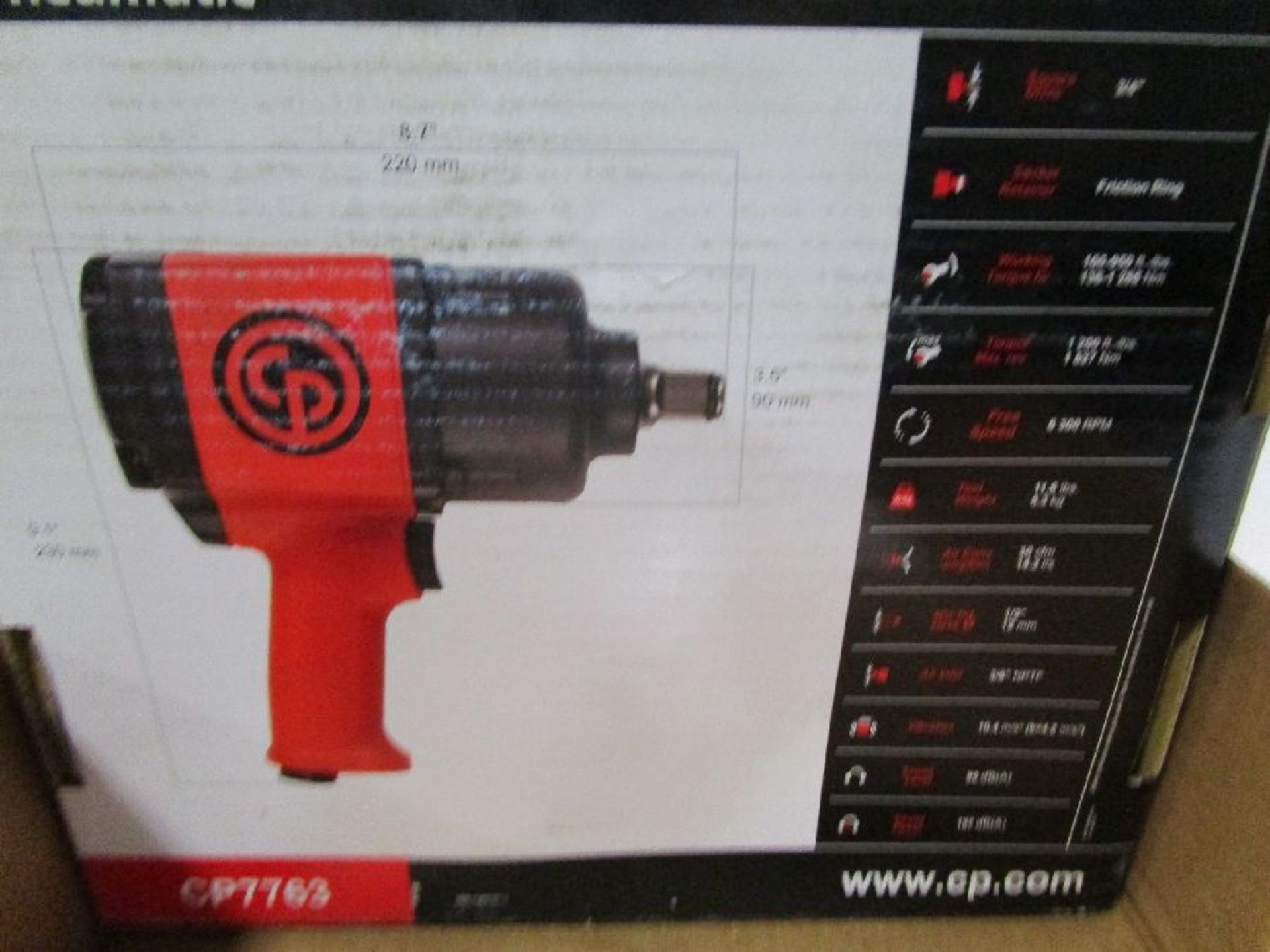 Chicago Pneumatic Model CP7763 3/4"" Drive Pneumatic Impact Wrench - Image 5 of 5