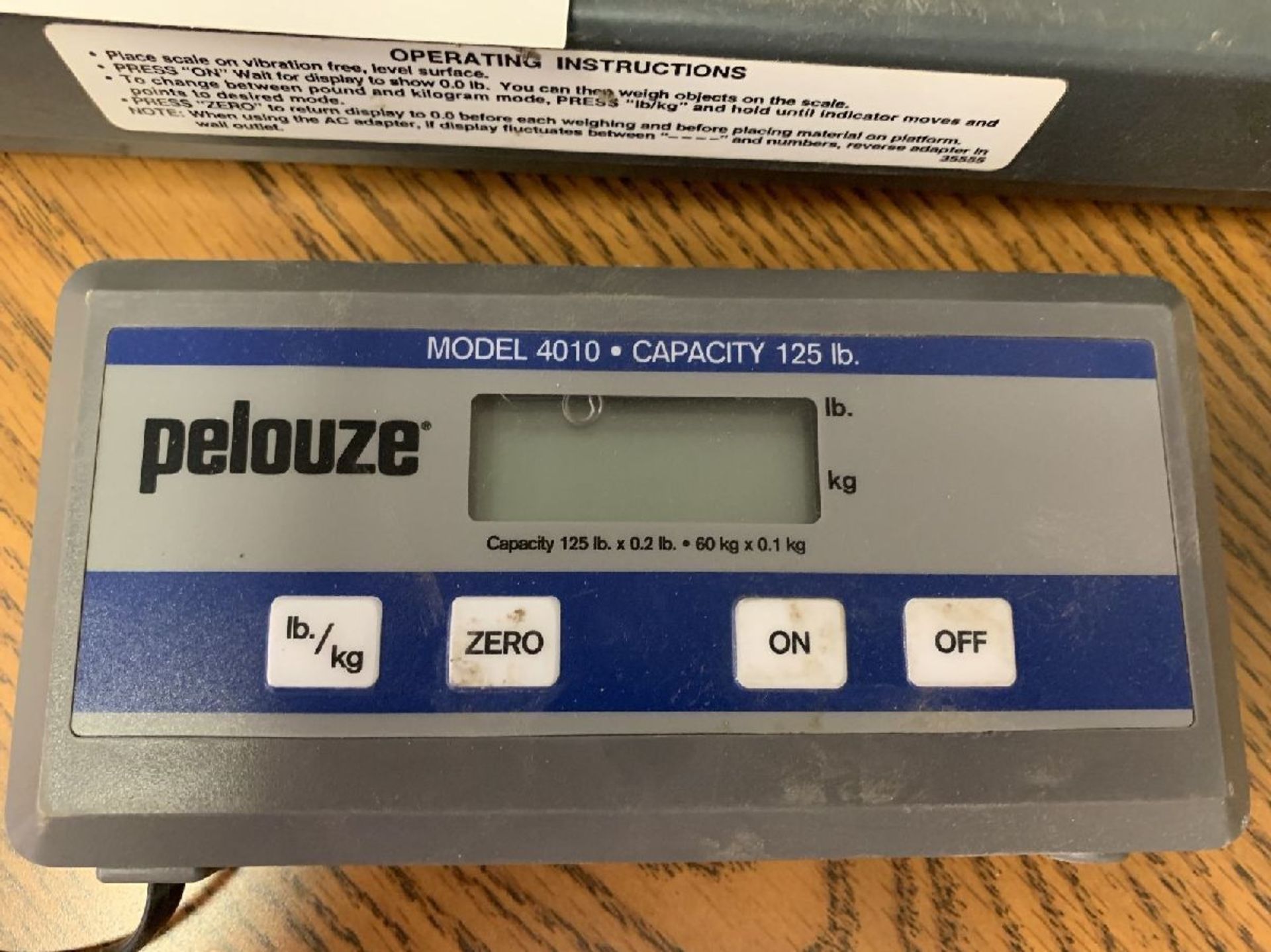 Pelouze Model 4010 Digital Utility Scale - Image 2 of 3