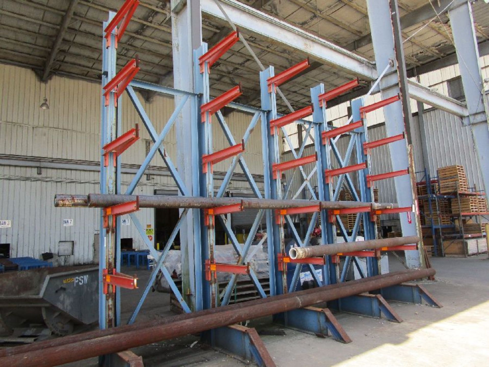 4-Tier Cantilevered Racking - Image 2 of 2