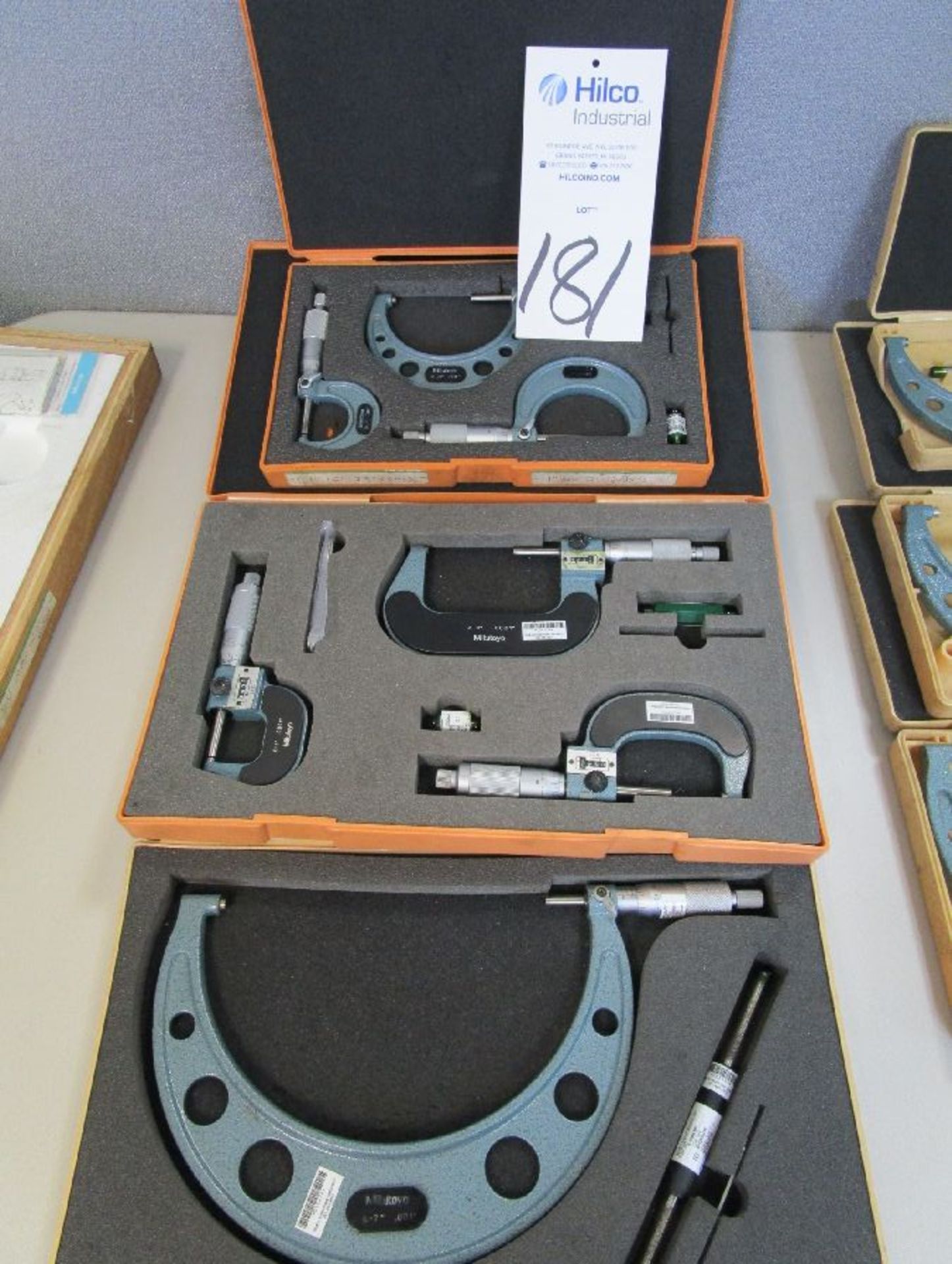 Mitutoyo Model 103-183 6""-7"" Outside Micrometer