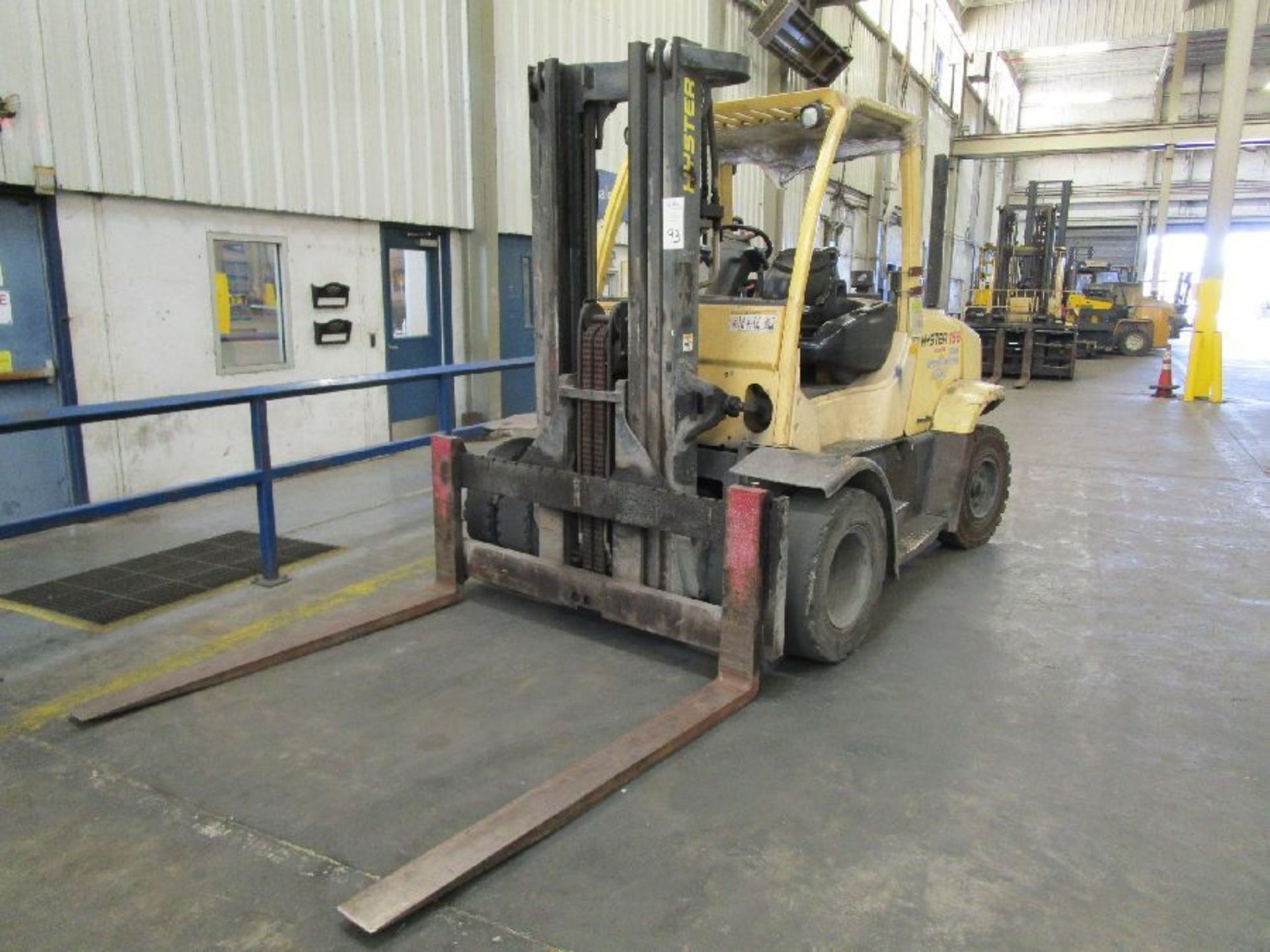 Hyster Model H155FT 15,500-Lb. Diesel Rider Forklift Truck - Image 6 of 6