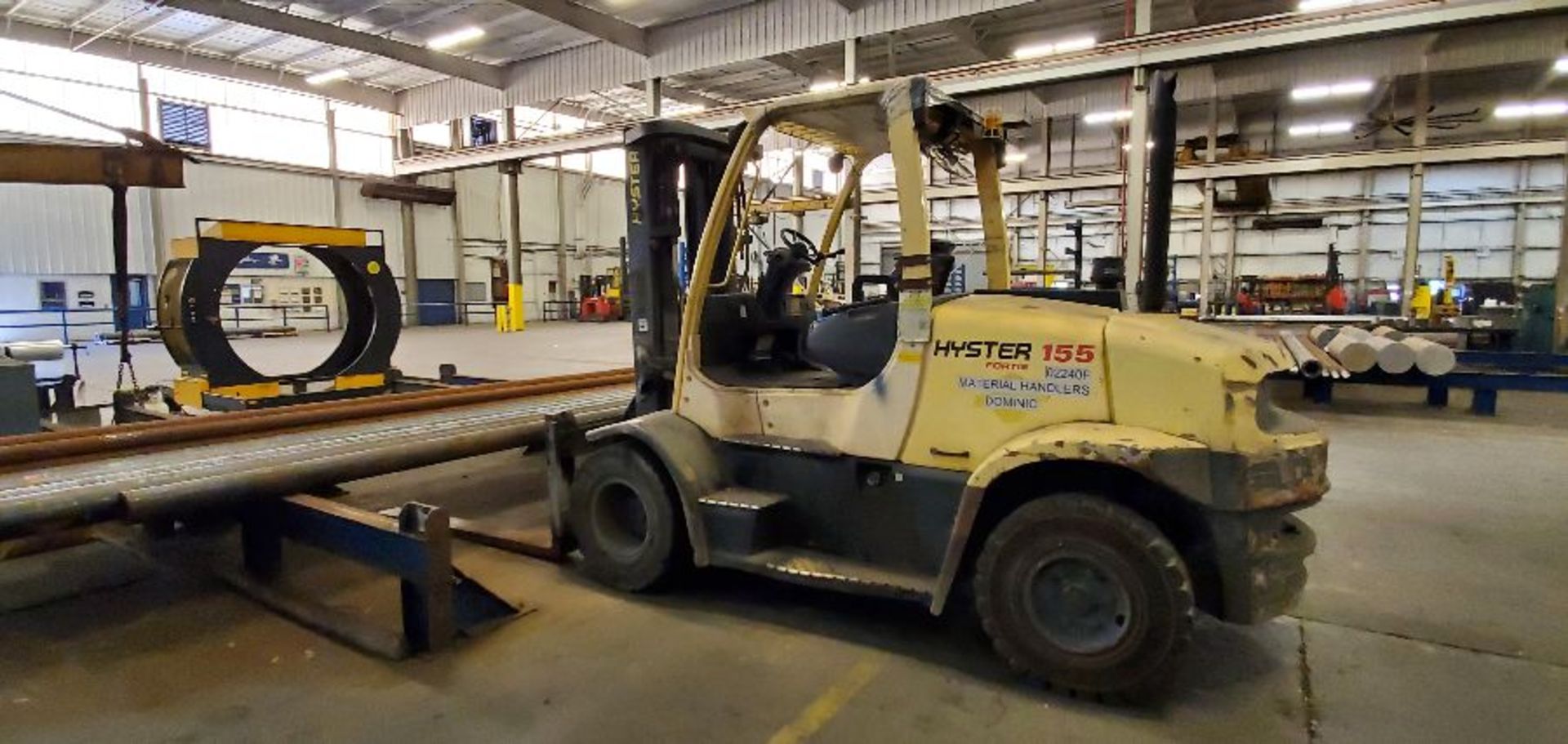 Hyster Model H155FT 15,500-Lb. Diesel Rider Forklift Truck - Image 2 of 6