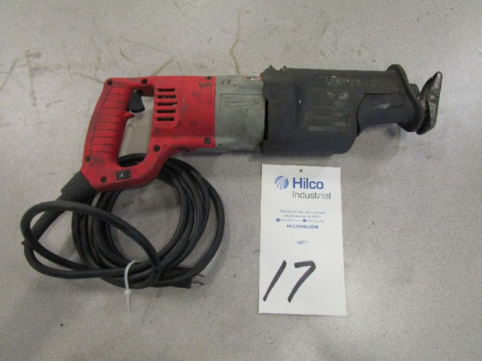 Milwaukee Model 6521-21 Orbital Reciprocating Saw