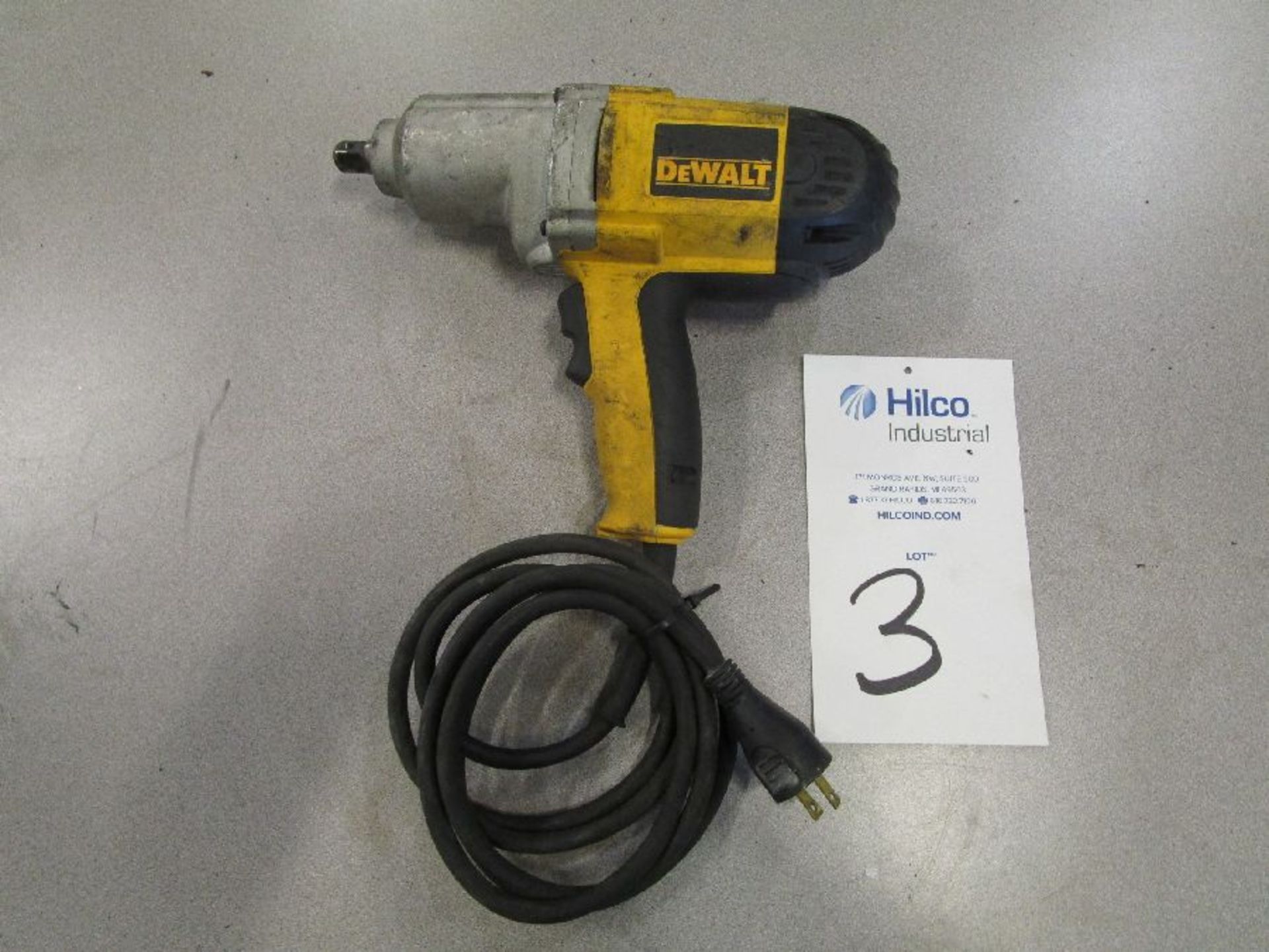 DeWalt Model DW292 345 ft/lbs. Impact Wrench - Image 3 of 3