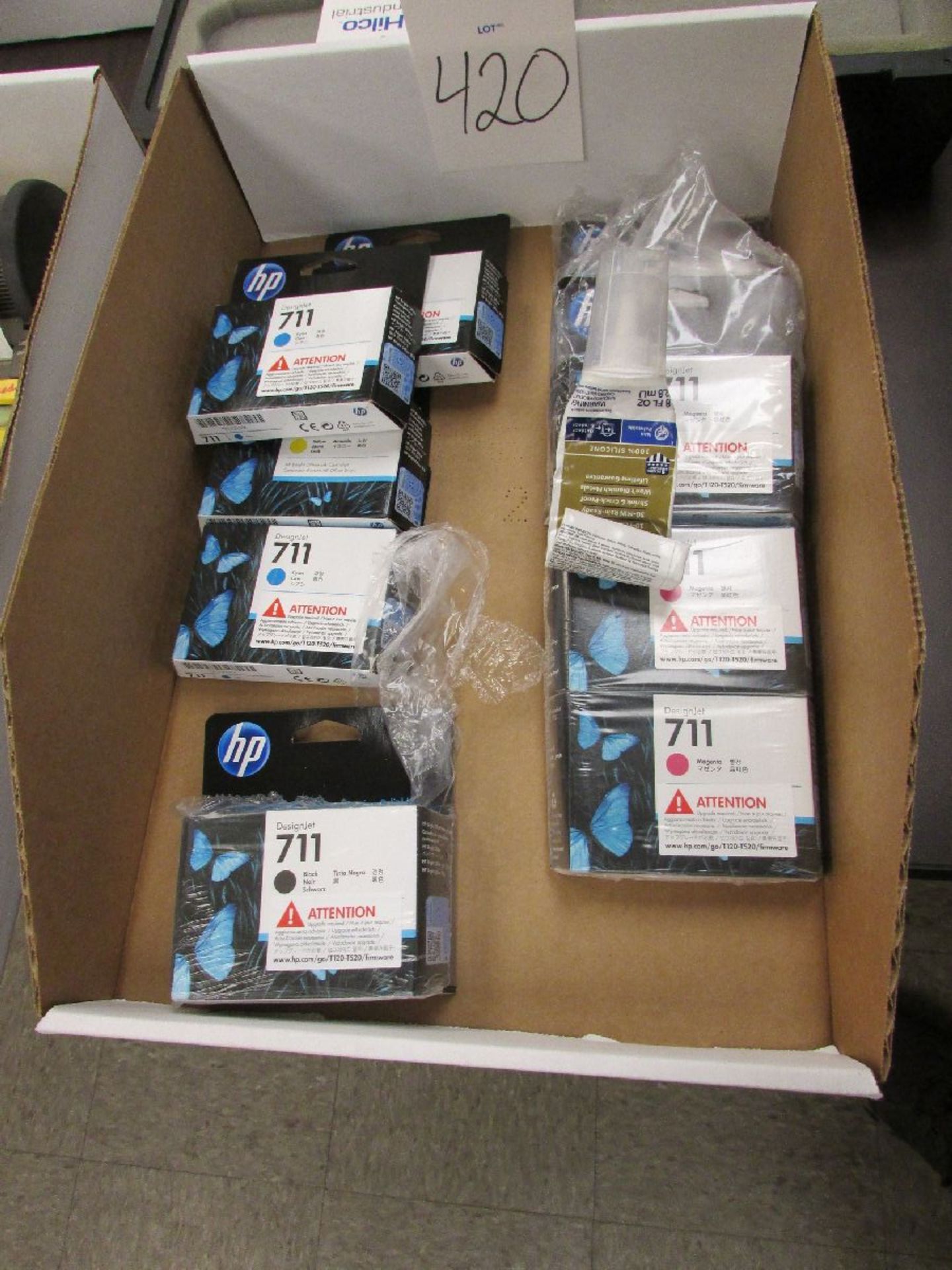 Hewlett Packard Model DesignJet 711 Ink Cartridges