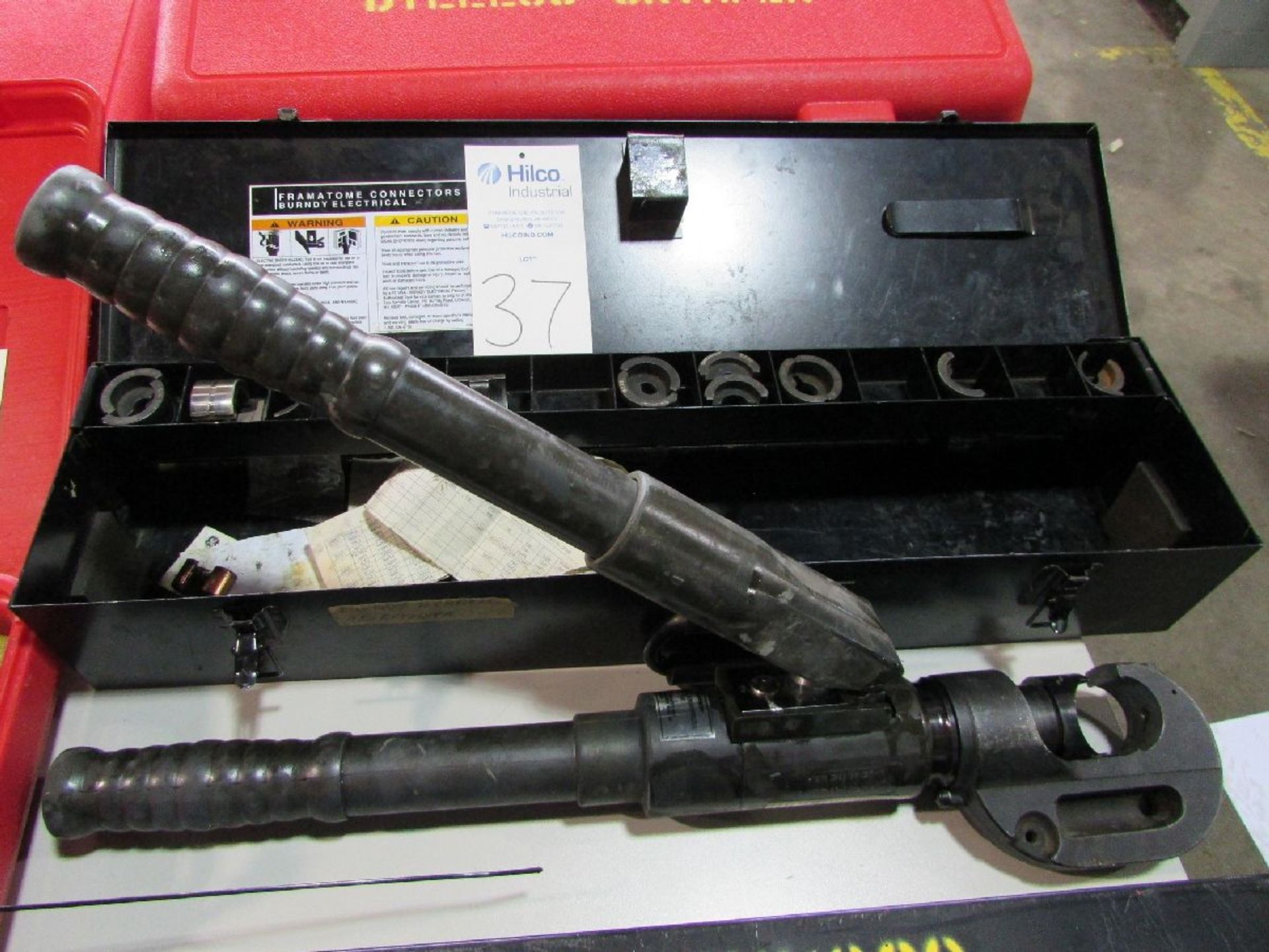 Burndy Products Model 750 Revolver Hypress Hydraulic Hand Operated Compression Hand Tools - Image 3 of 3