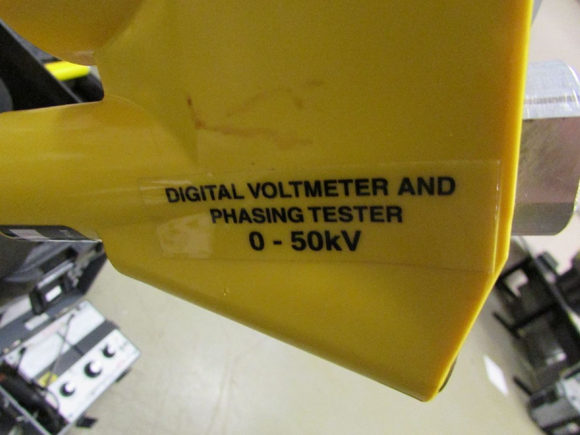 Bierer & Associates Model PD50 50kV Digital Voltmeter Phasing Tester - Image 3 of 6