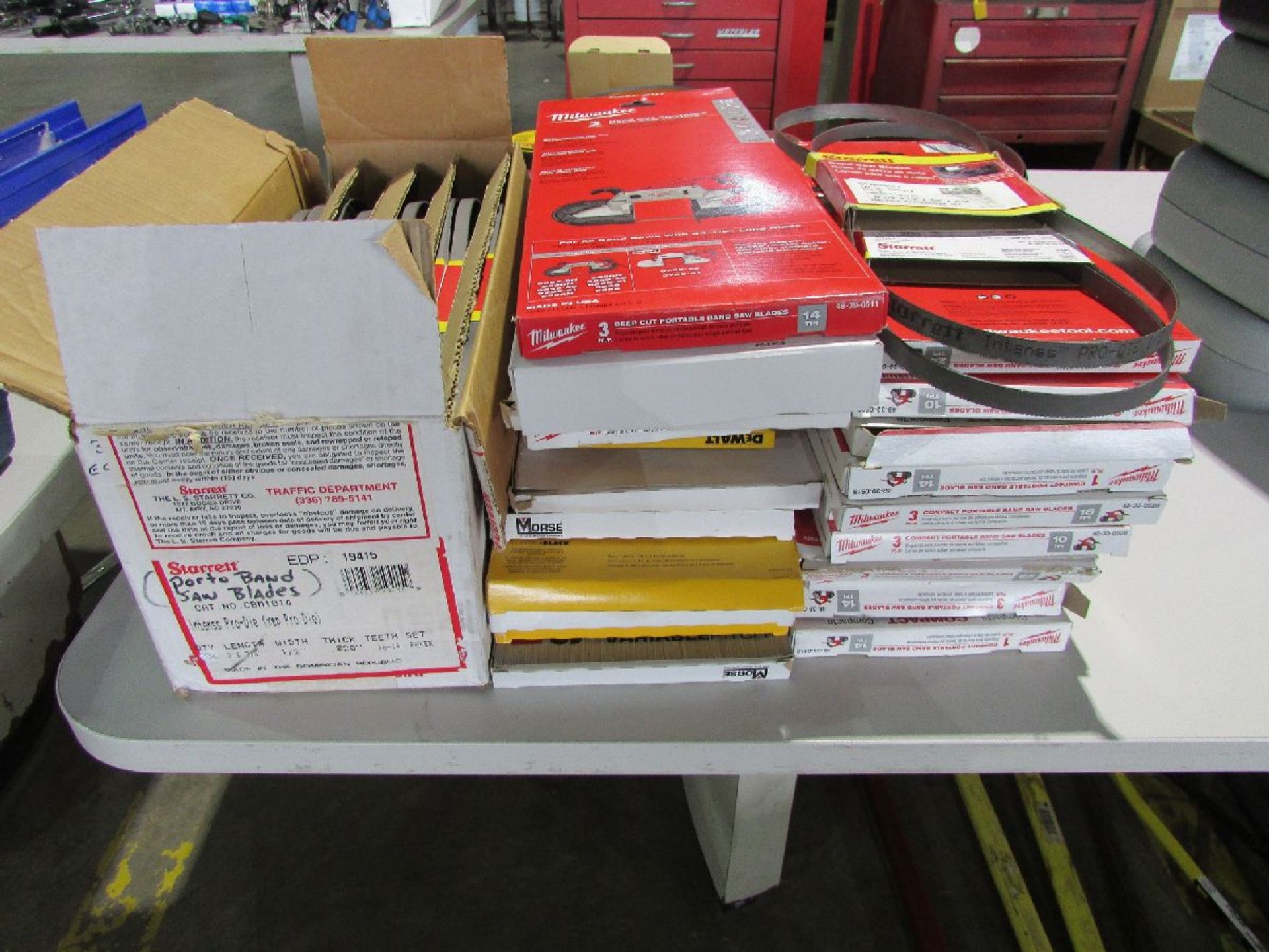 Unused Assorted Portable Bandsaw Blades - Image 2 of 3