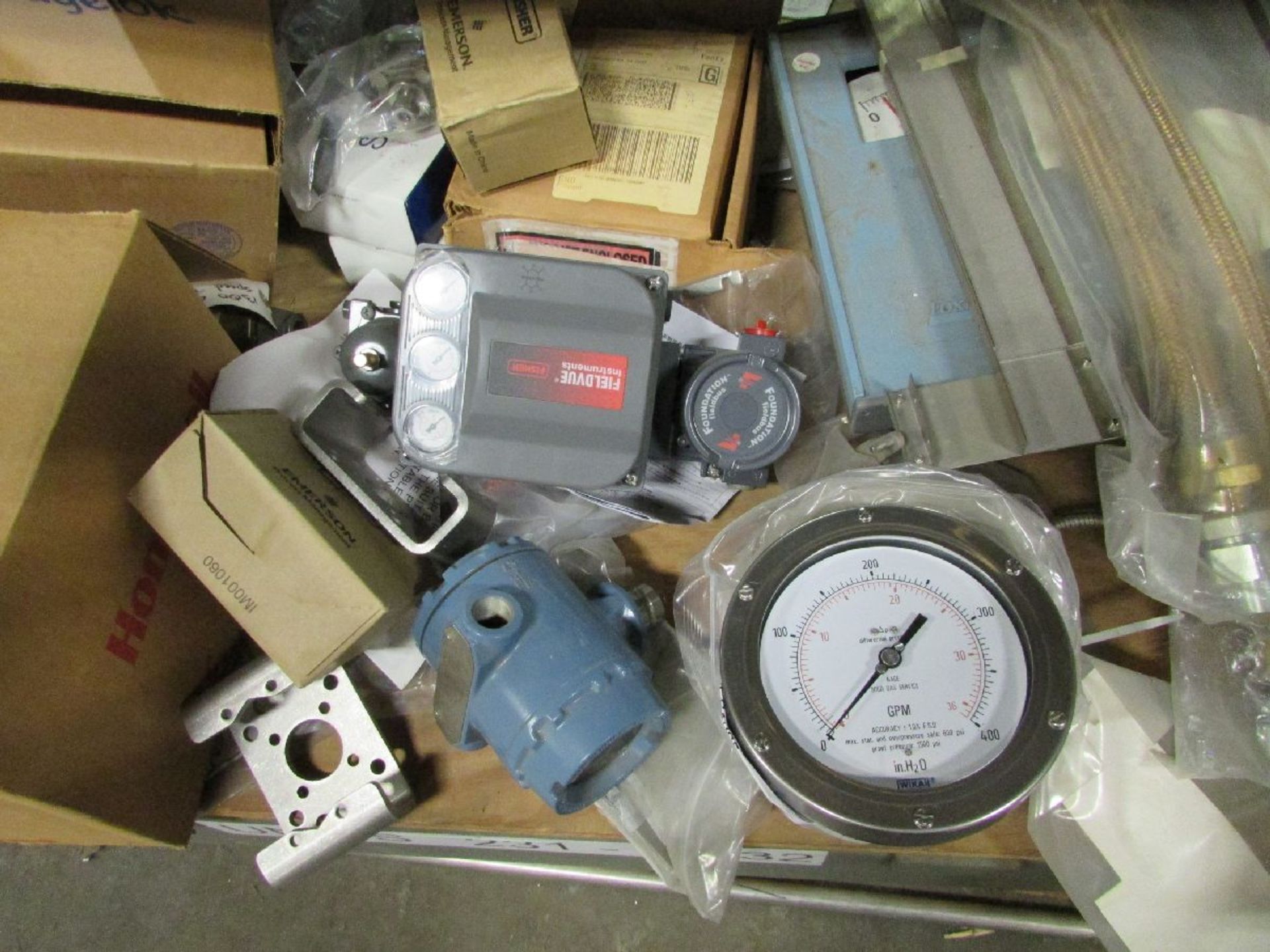 Lot of Assorted Power Supplies, Swagelok, Honeywell Displays, Valves Spare Parts - Image 7 of 12
