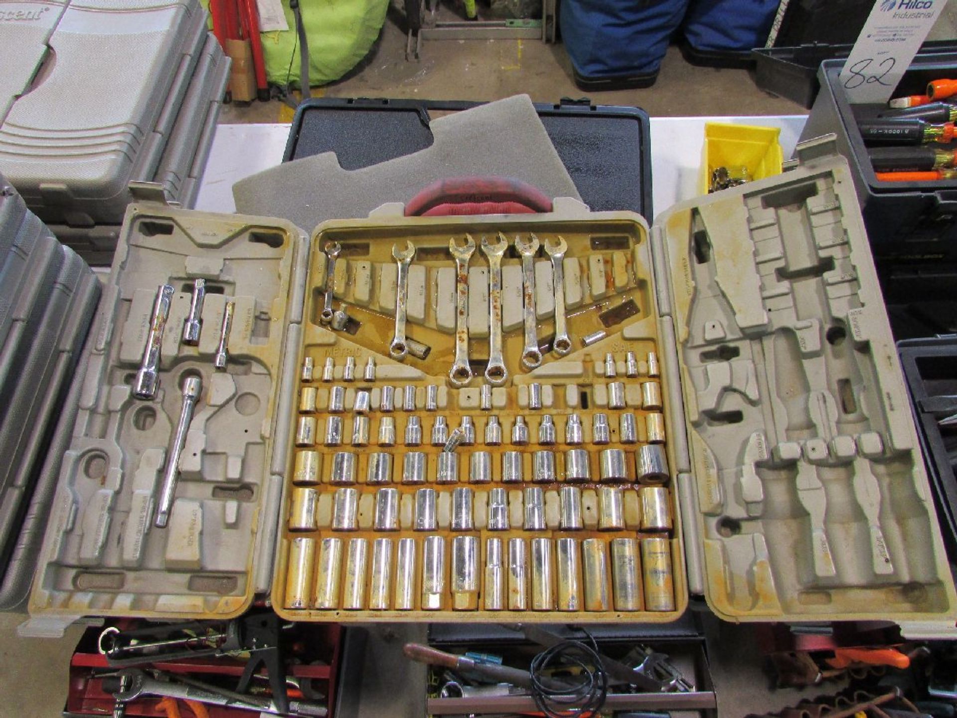 Crescent Partial Metric and SAE Socket, Wrench and Tool Sets - Image 10 of 12