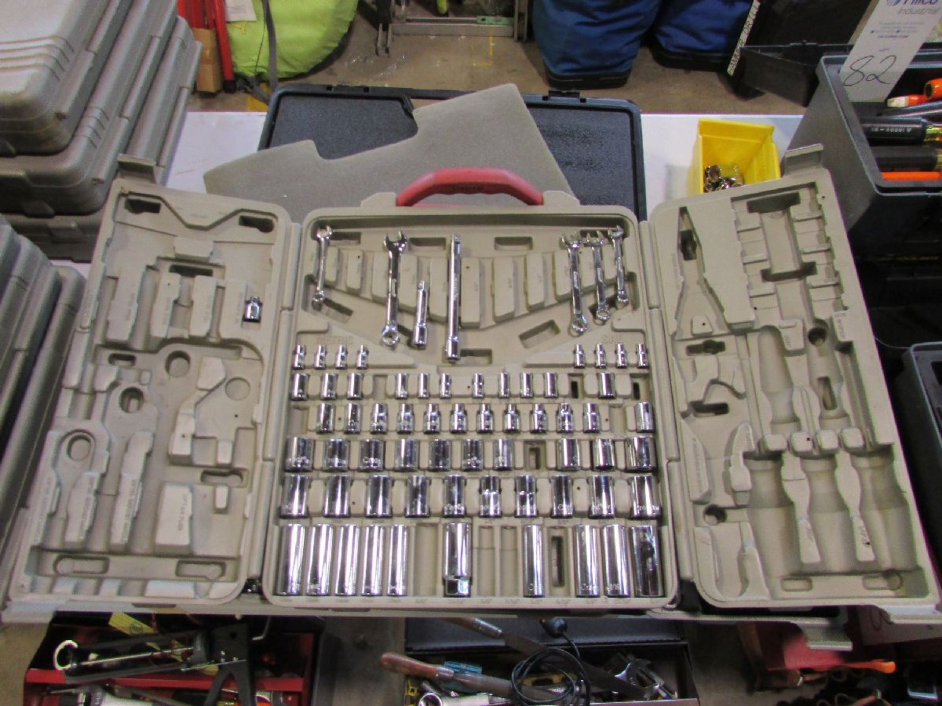 Crescent Partial Metric and SAE Socket, Wrench and Tool Sets - Image 9 of 12