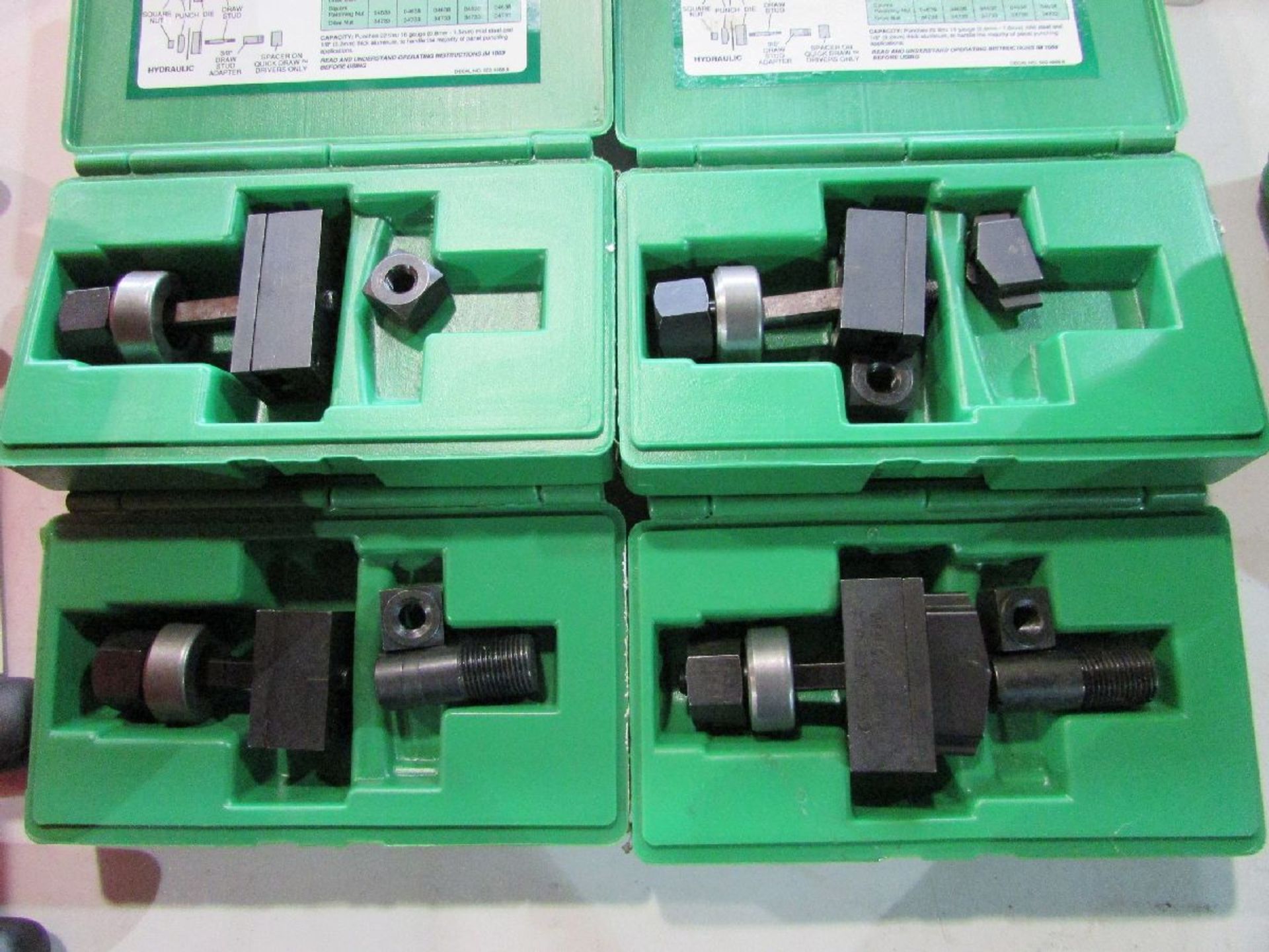 Greenlee Panel Punch Kits