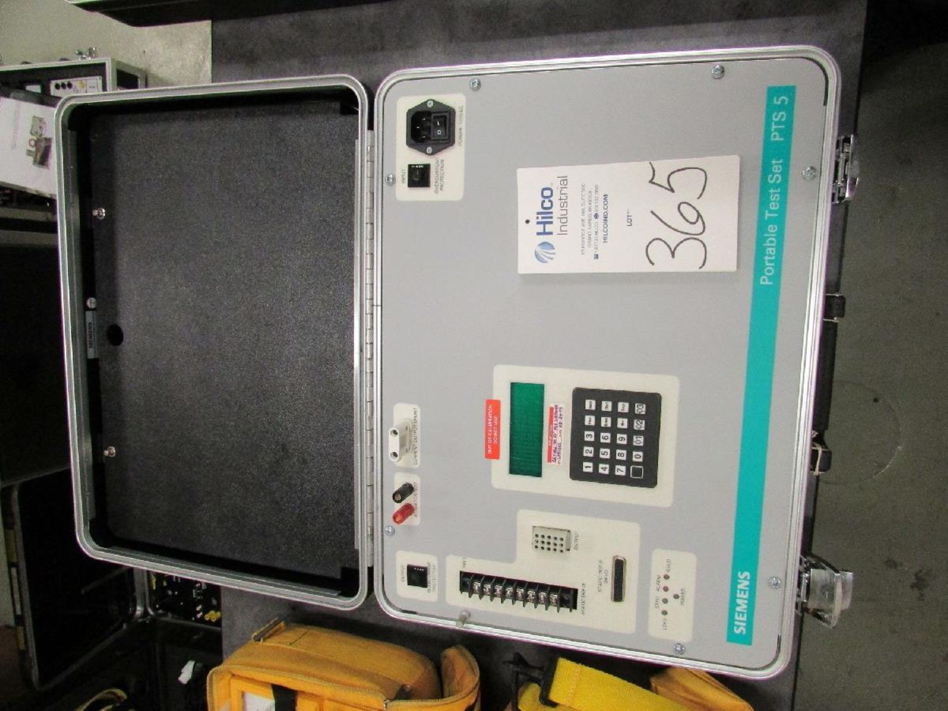 Siemens Model PTS5 Portable Static Overcurrent Tripping System Tester