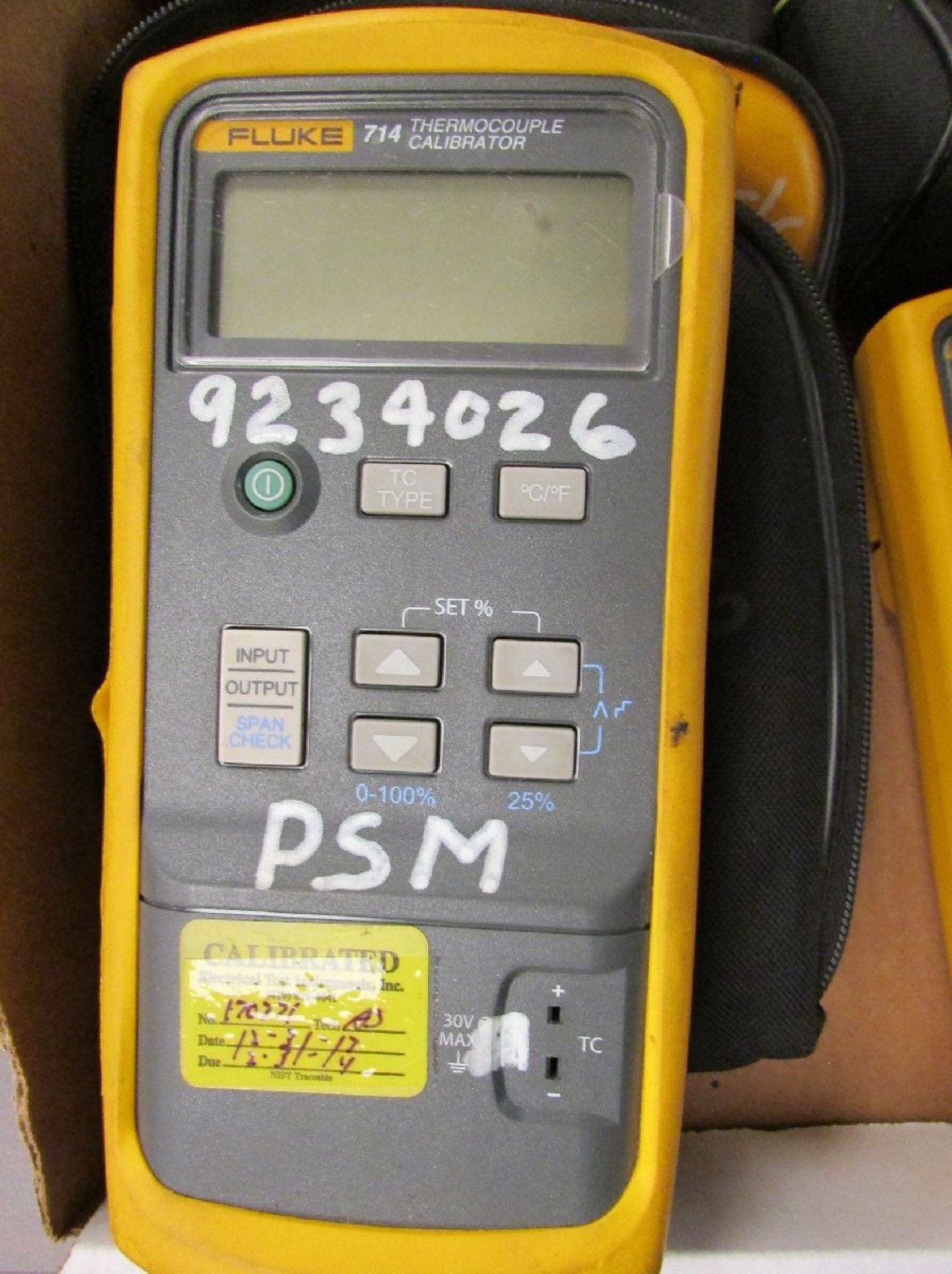 Fluke Model 714 Thermocouple Calibrators - Image 3 of 6