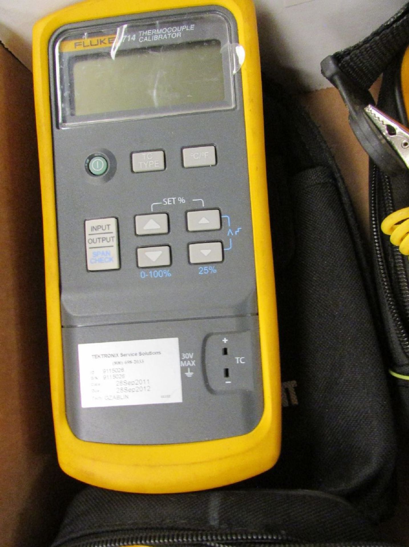 Fluke Model 714 Thermocouple Calibrators - Image 5 of 6