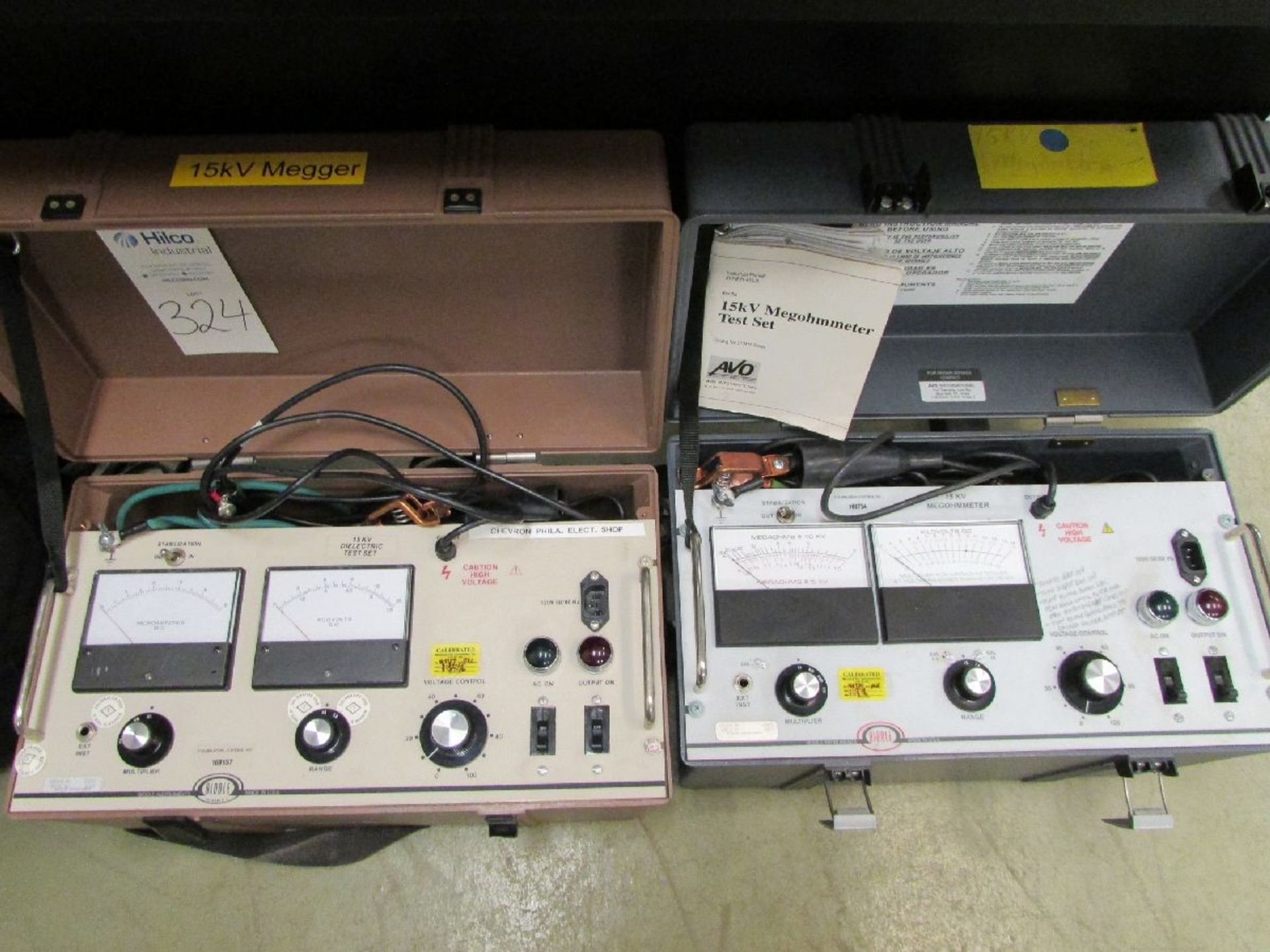 Biddle Instruments 15 KV Testers