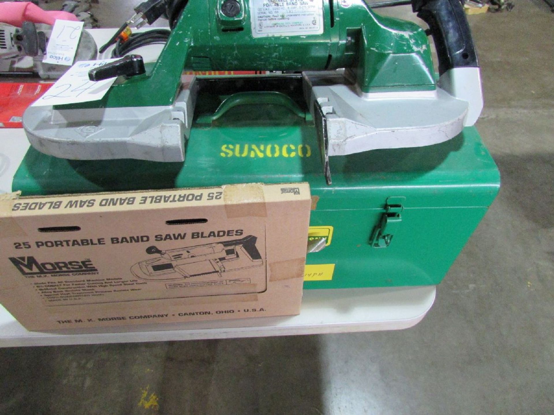 Greenlee Model 1304 Heavy Duty VS Electric Portable Band Saw - Image 2 of 3