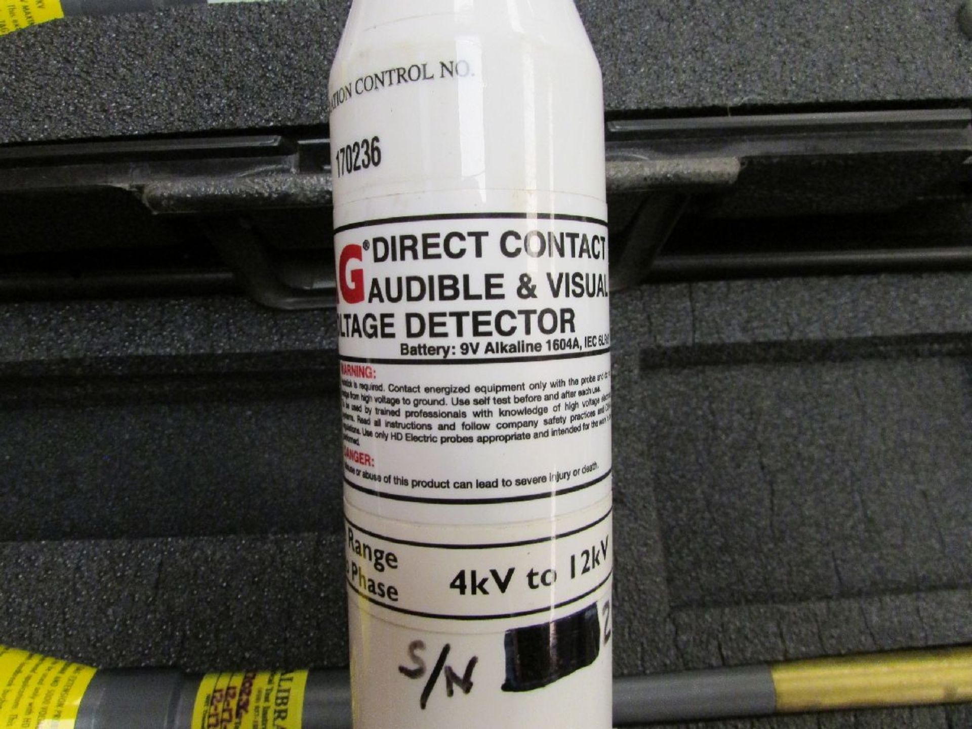 HD Electric Co. Model TAG 200 Direct Contact Audible & Visual Voltage Detectors - Image 2 of 2