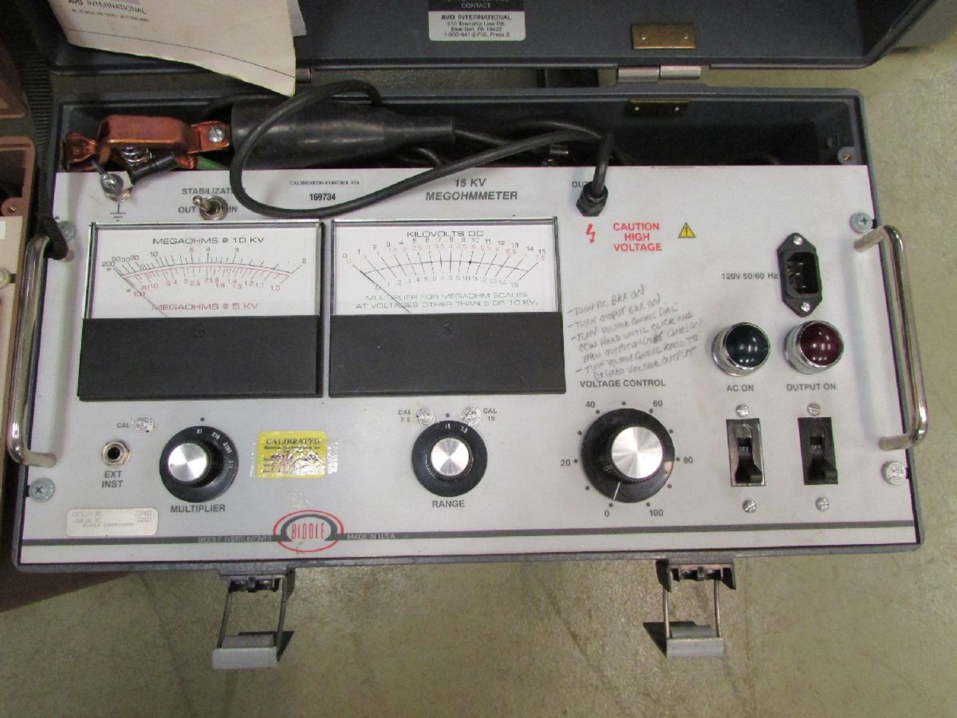 Biddle Instruments 15 KV Testers - Image 3 of 4