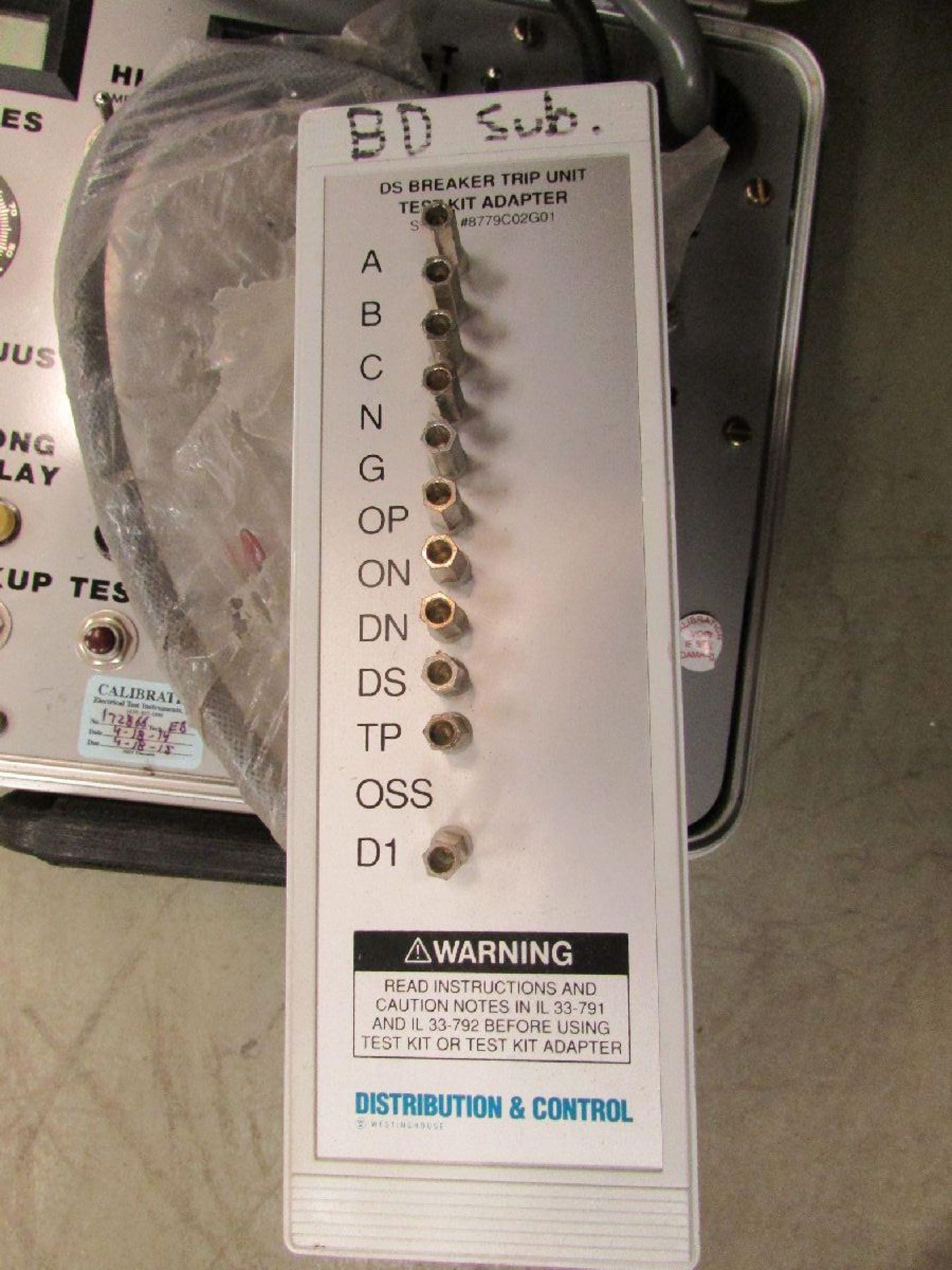 Westinghouse Model S140D481G03 Circuit Breaker Tester - Image 3 of 4