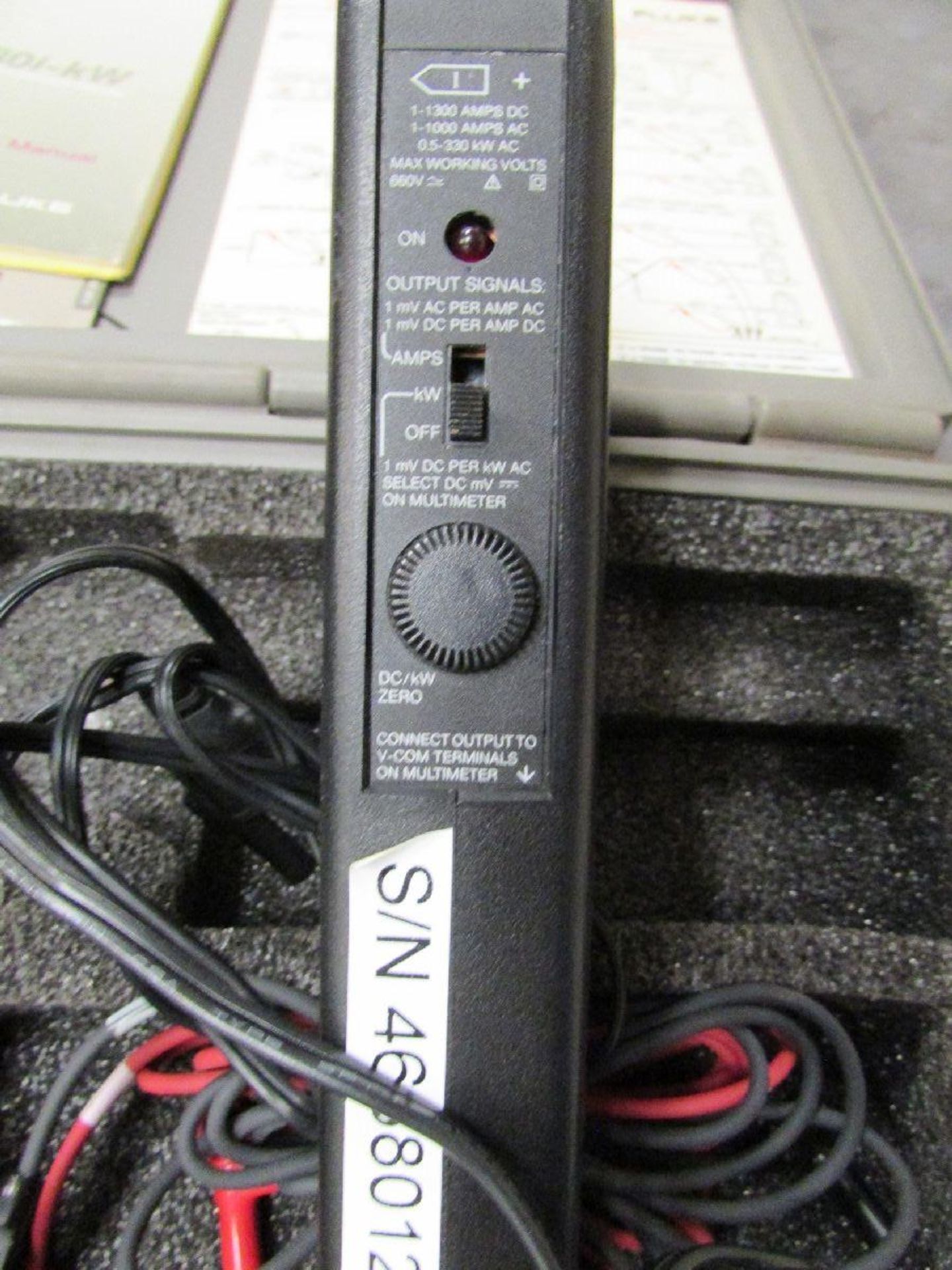 Fluke Model 80i-kW Current Power Probe Tester - Image 5 of 5