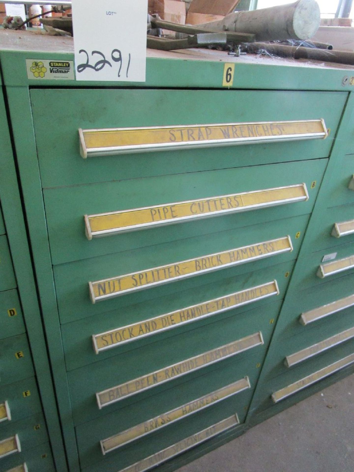 Stanley Vidmar 7-Drawers Storage Cabinet