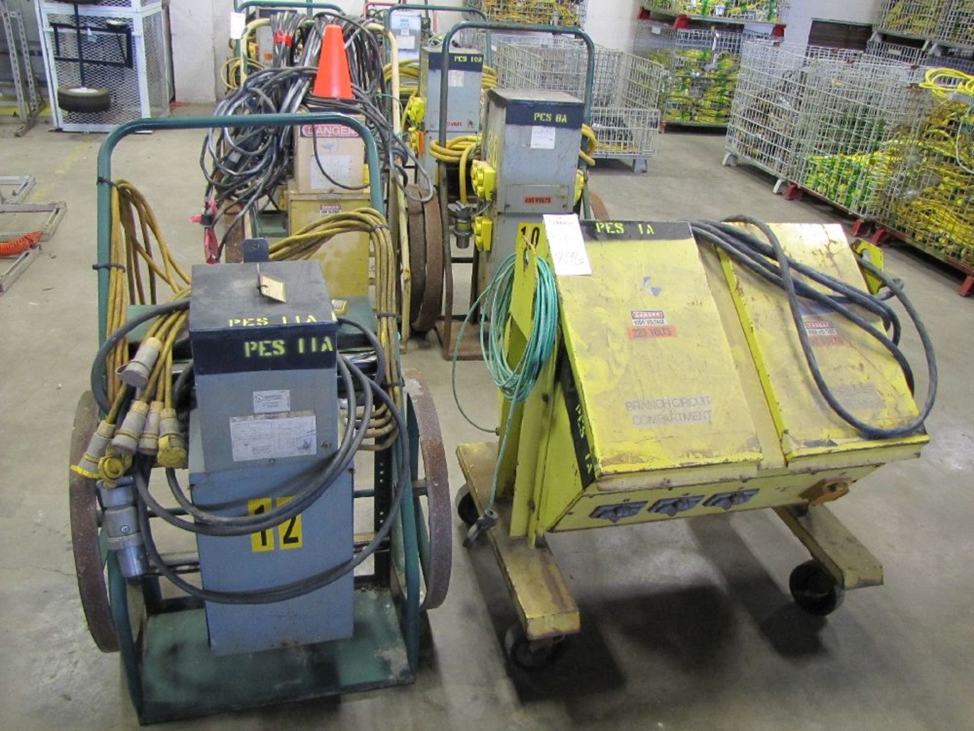 480V Mobile Substation Carts