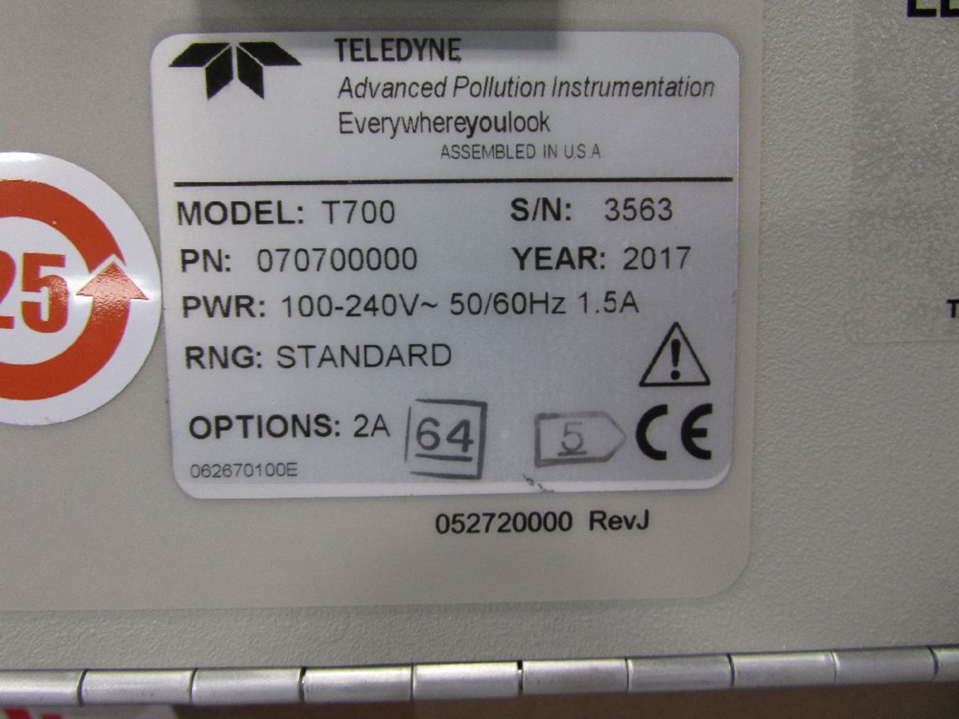Teledyne Model T700 Unused Dilution Calibrator - Image 4 of 4
