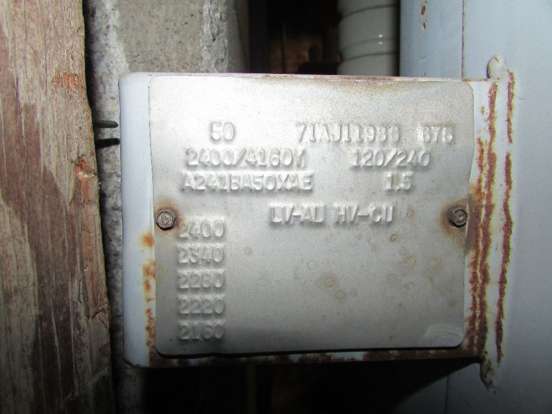 50 KVA Oil Filled Transformer - Image 2 of 2